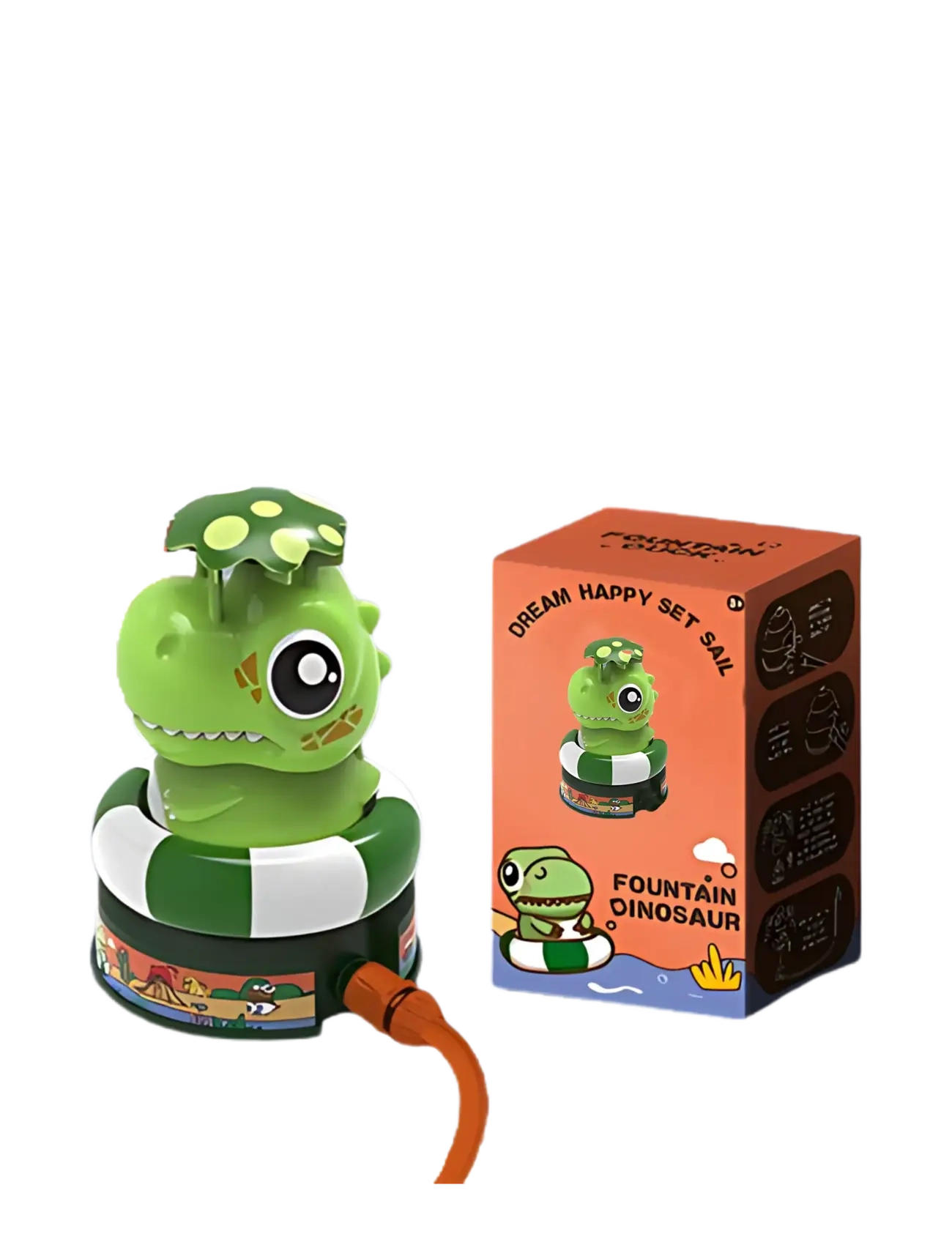 VATTENSPRIDARE DINOSAURIE GRÖN - GREEN