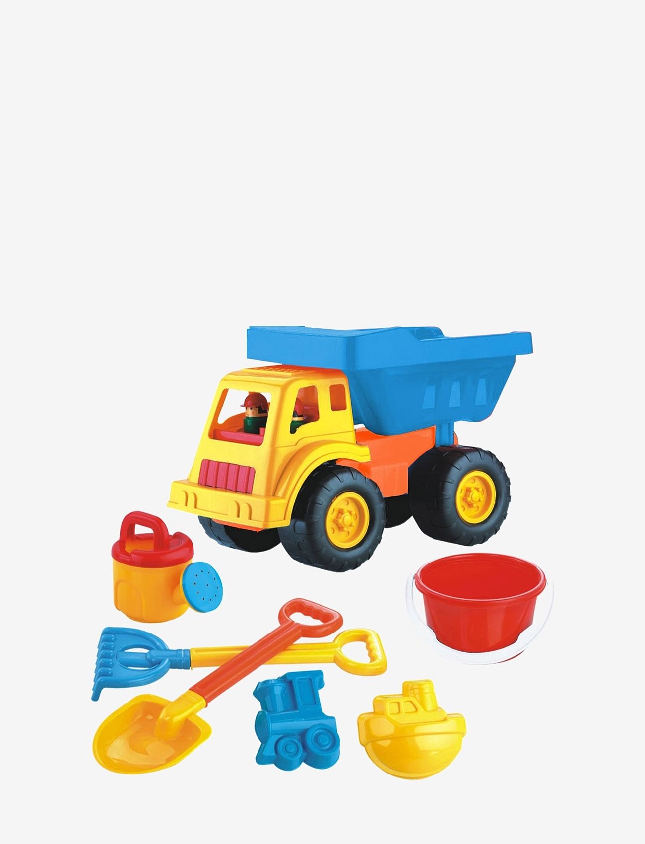 SUNTOY Sandset Lastbil 7 Delar Patterned - One Size - Kinder