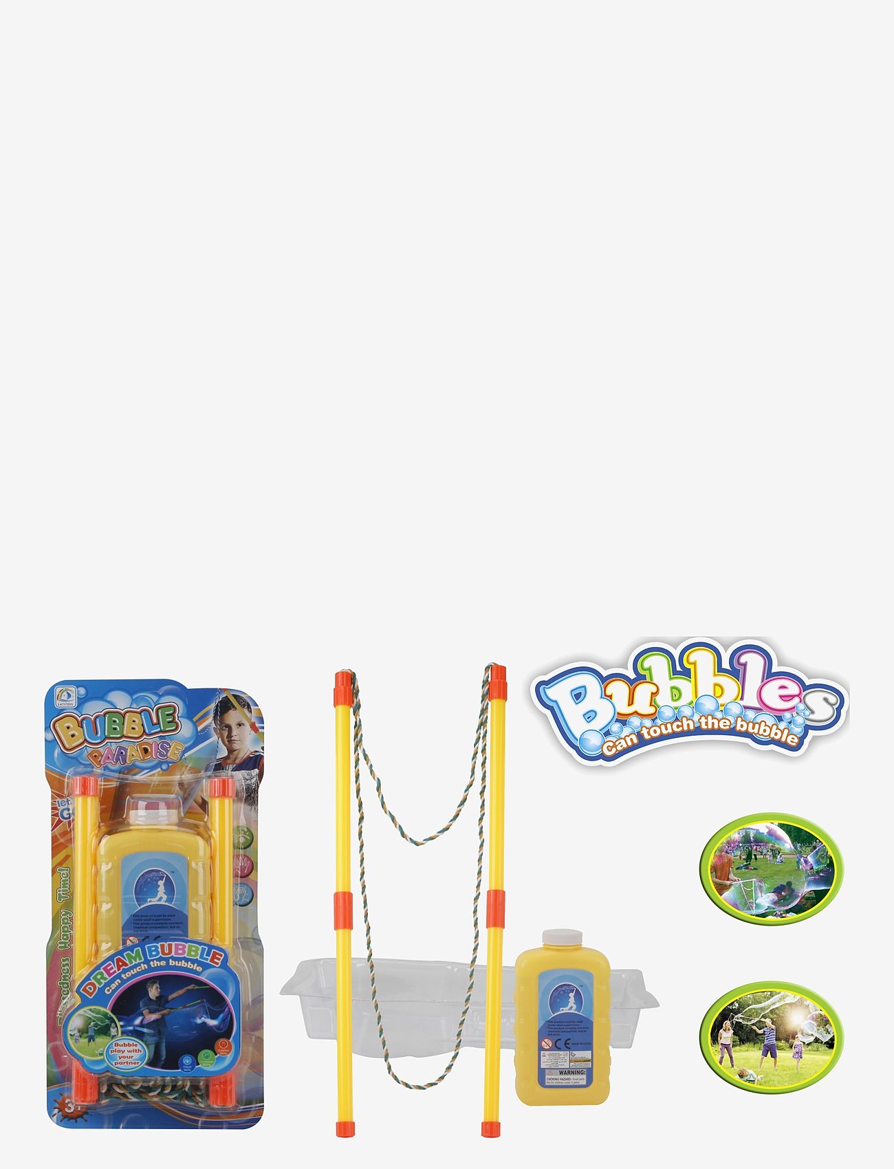 Suntoy - SÅPBUBBELSET JUMBO BUBBLOR - yellow - 0