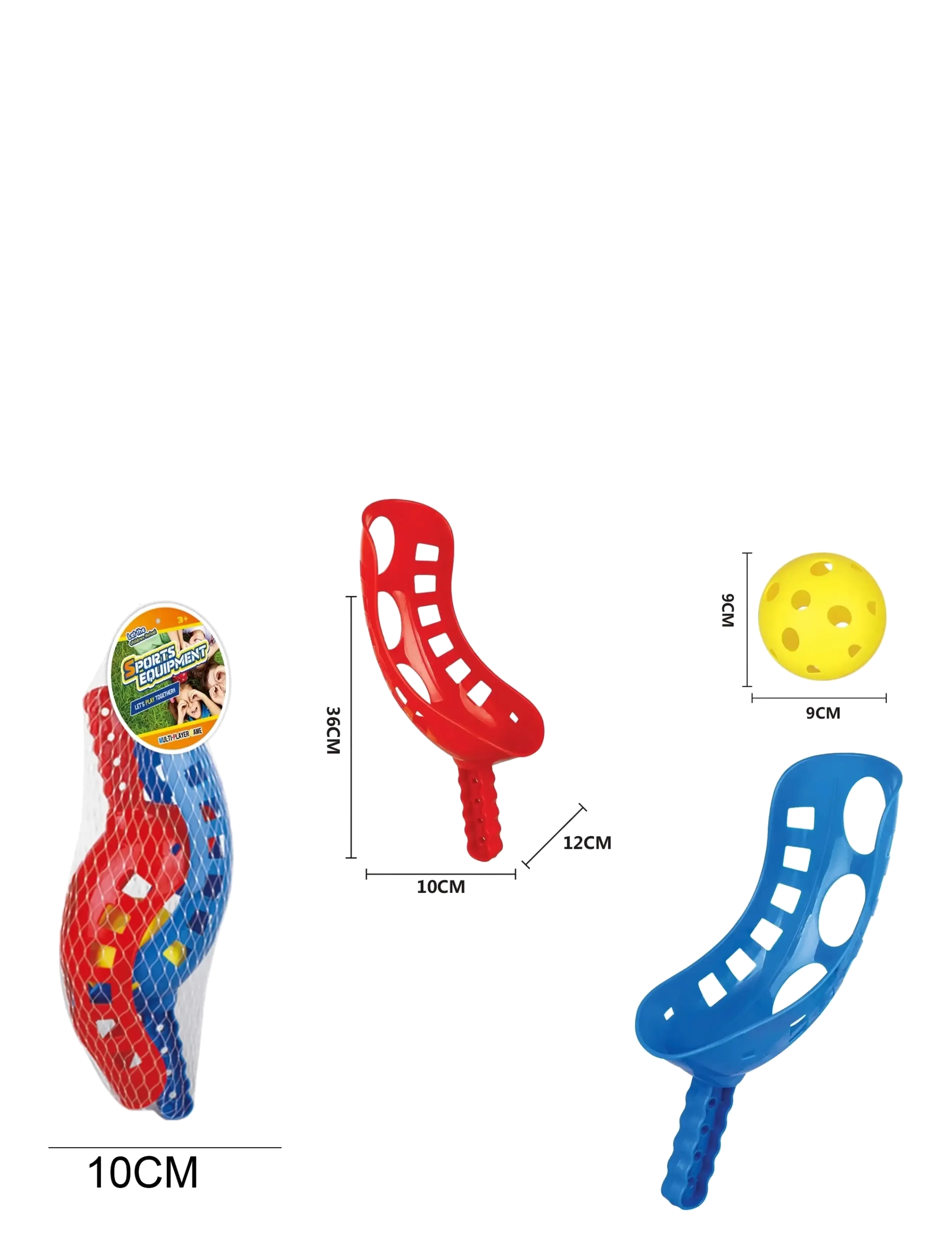 Suntoy SCOOP BALL 36 CM - Visa allt - MULTI COLOURED / blue