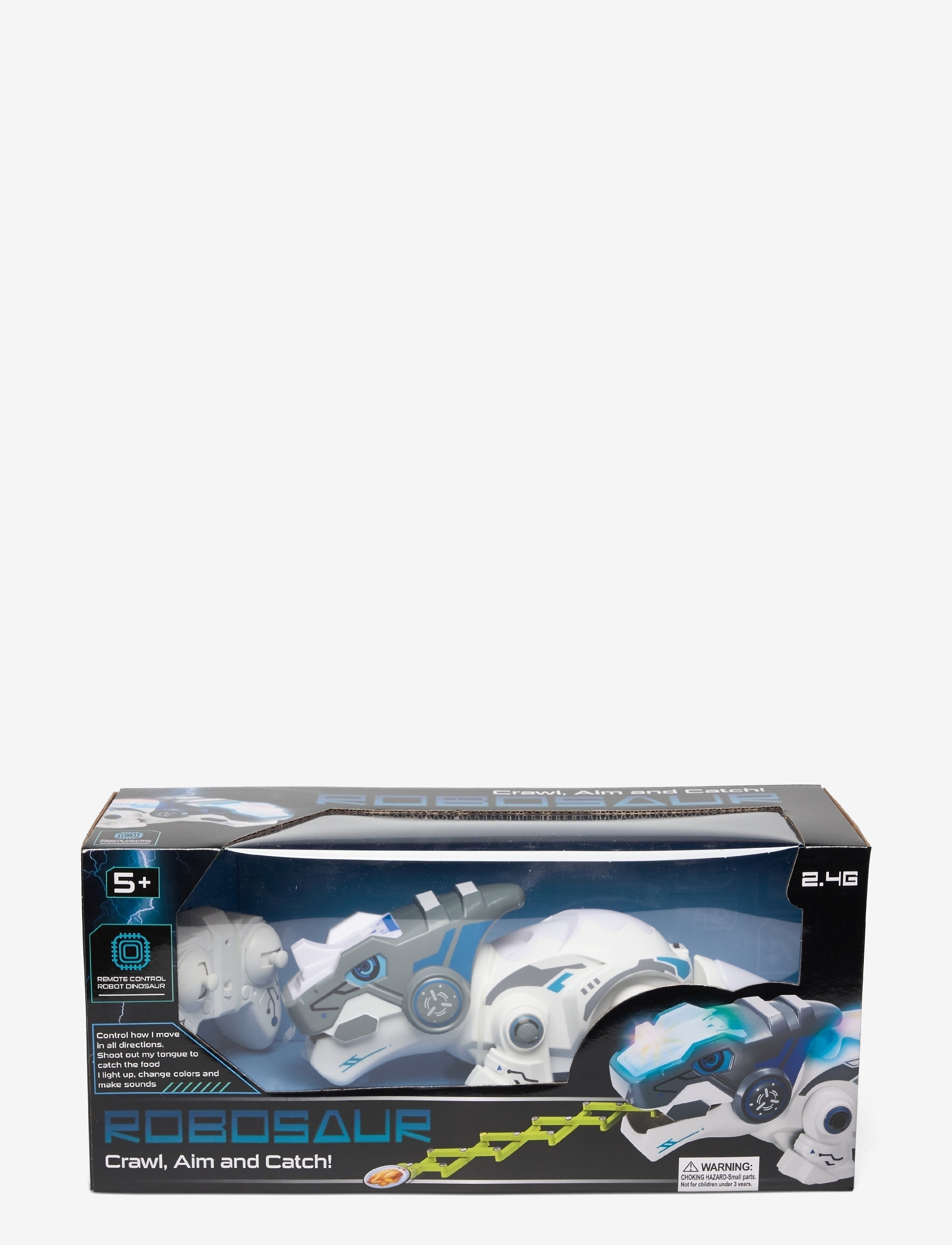 JUPITER CREATIONS - ROBOT-DINO RC I BOX - WHITE, BLUE