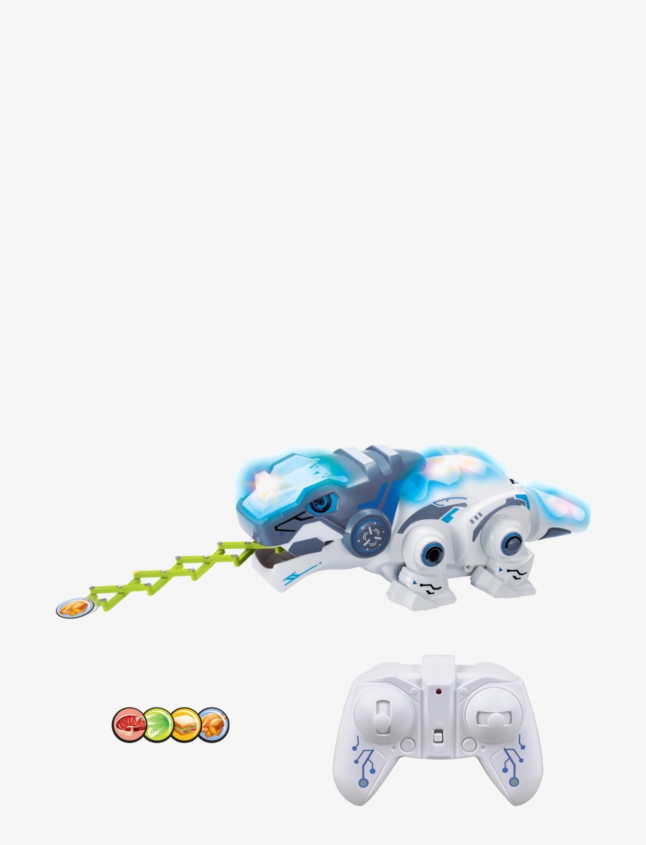 Suntoy - JUPITER CREATIONS - ROBOT-DINO RC I BOX - toimintahahmot - white, blue - 3