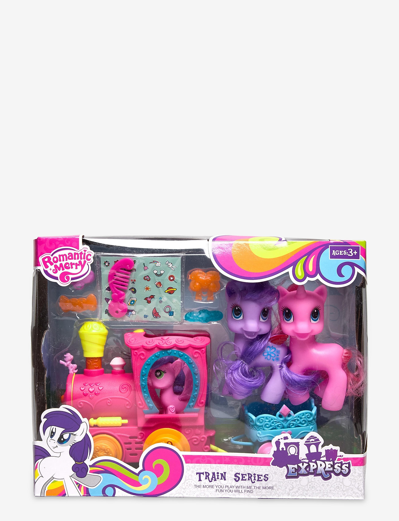 Suntoy - ENHÖRNING M LOK OCH TBH 28 X 22 X 9,5 CM - film & sagofigurer - pink, purple - 0