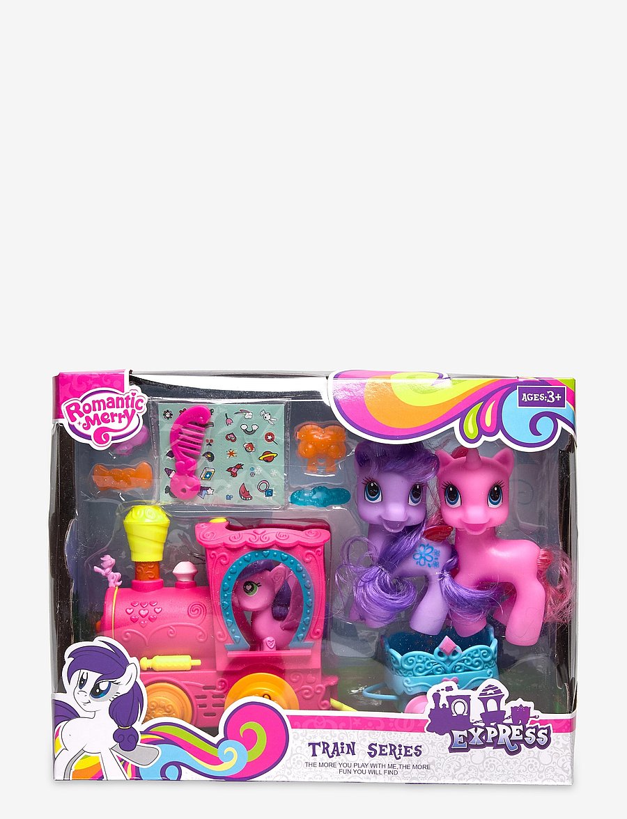 Suntoy - ENHÖRNING M LOK OCH TBH 28 X 22 X 9,5 CM - film- & eventyrsfigurer - pink, purple - 0