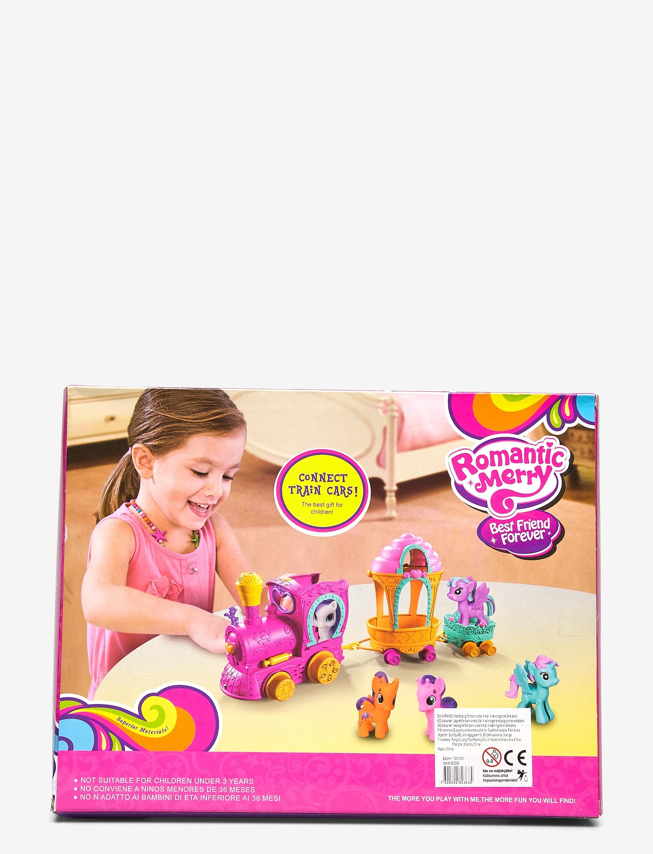 Suntoy - ENHÖRNING M LOK OCH TBH 28 X 22 X 9,5 CM - film & sagofigurer - pink, purple - 1