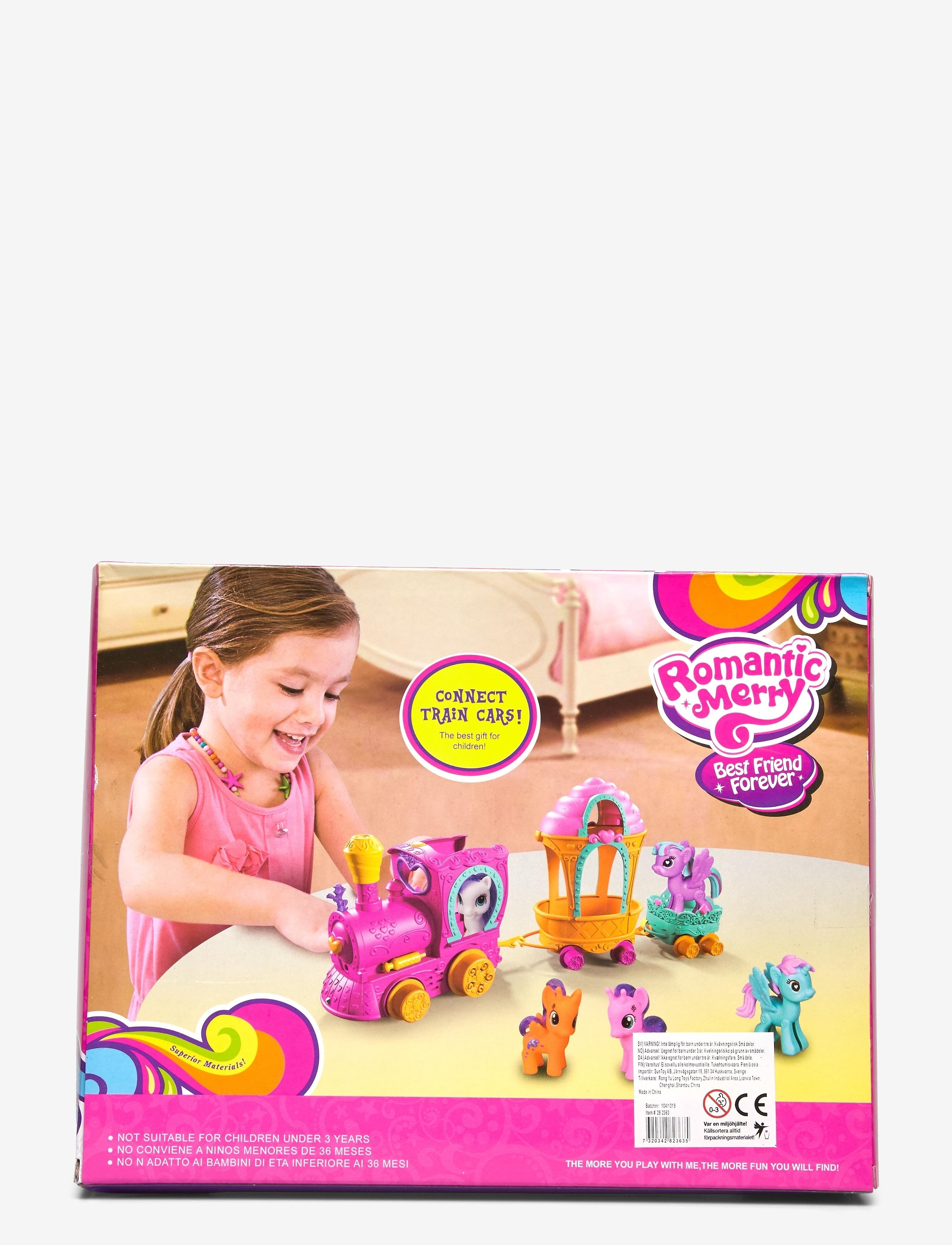Suntoy - ENHÖRNING M LOK OCH TBH 28 X 22 X 9,5 CM - film- & eventyrsfigurer - pink, purple - 1