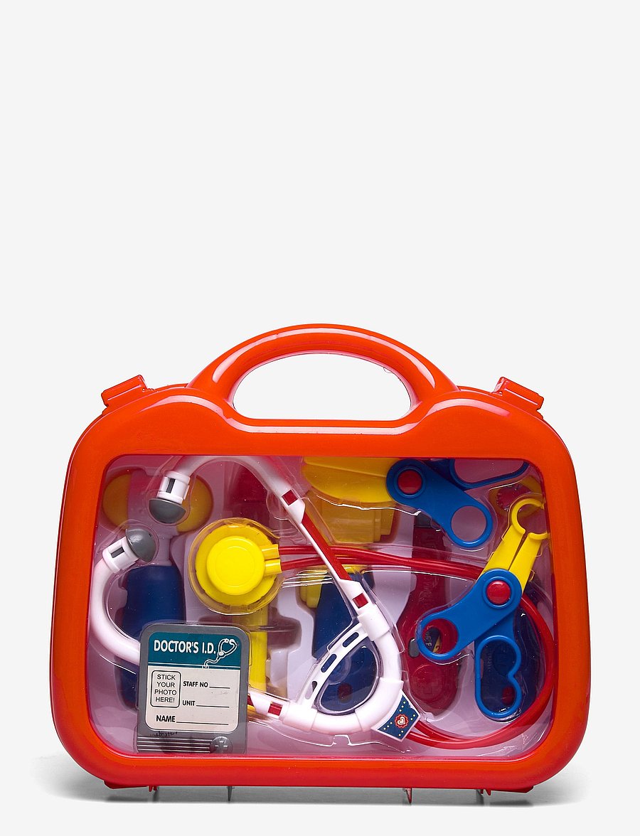 Suntoy - DOKTORSVÄSKA RÖD 27 CM - lægesæt - multi - 0