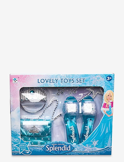 Suntoy PRINSESSSET BLÅ 38x31 cm - Maskeraddräkter & Accessoarer - BLUE / blue