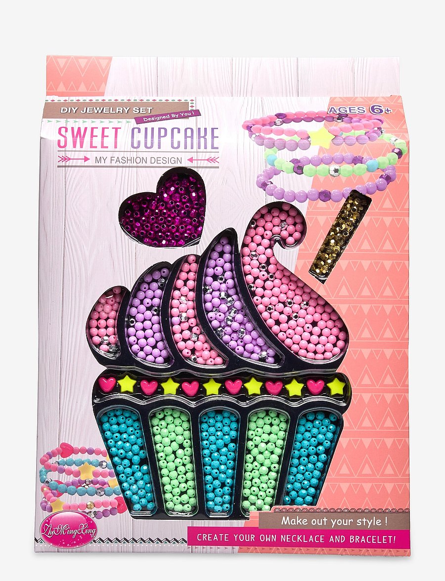 Suntoy - PÄRLSET CUPCAKE 33,7 X 24,7 X 4,8 CM - helmet - multi - 0
