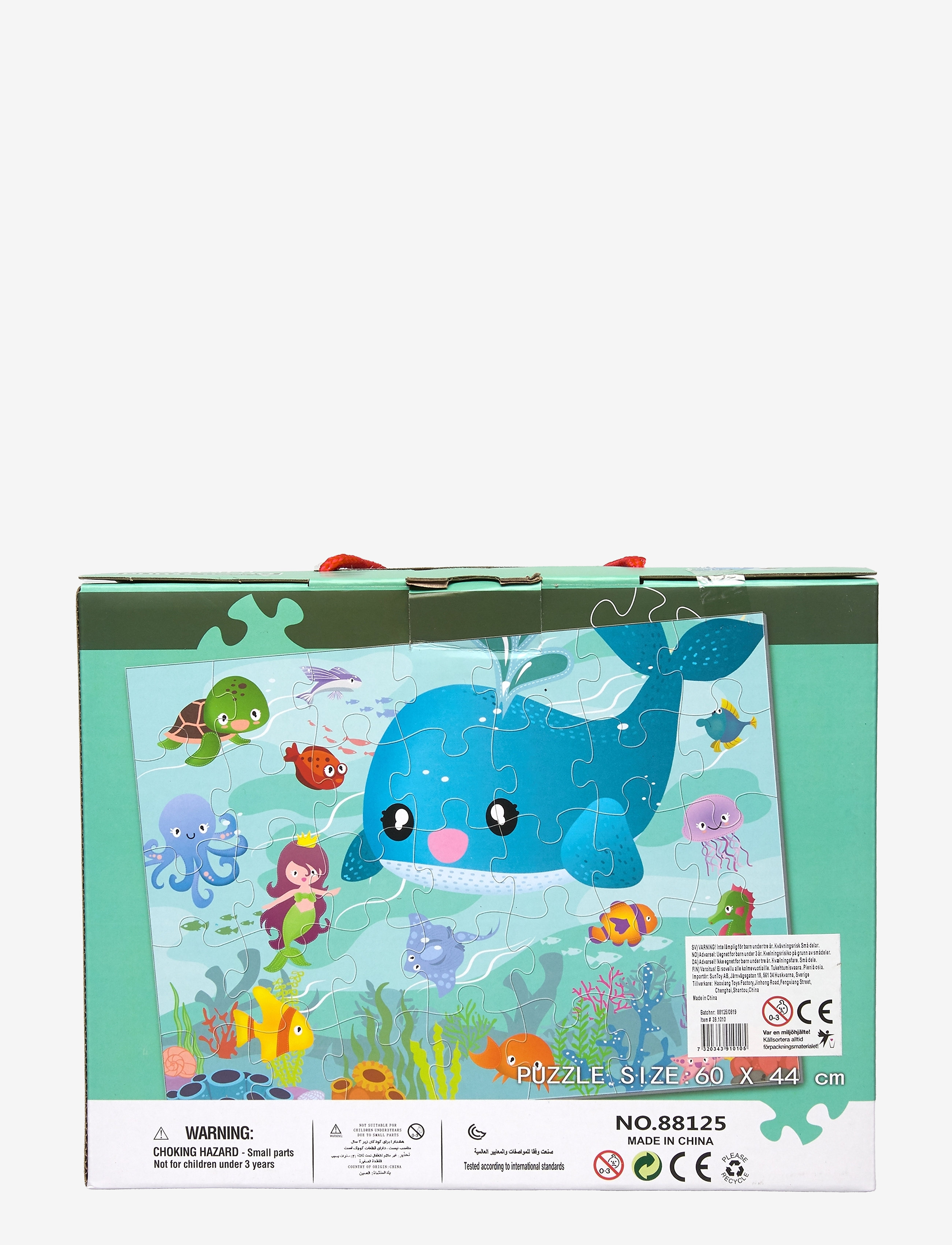 Suntoy - PUSSEL JUMBO OCEAN 35 PCS 60x44 CM - pussel - multi - 2