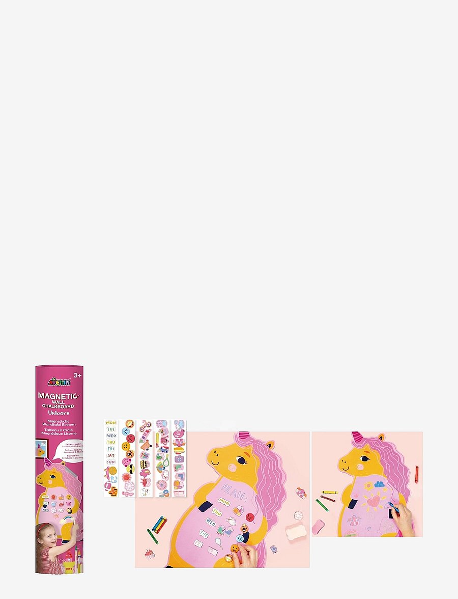 Suntoy - AVENIR - MAGNETISK RITTAVLA UNICORN - föndursett - multi coloured - 0