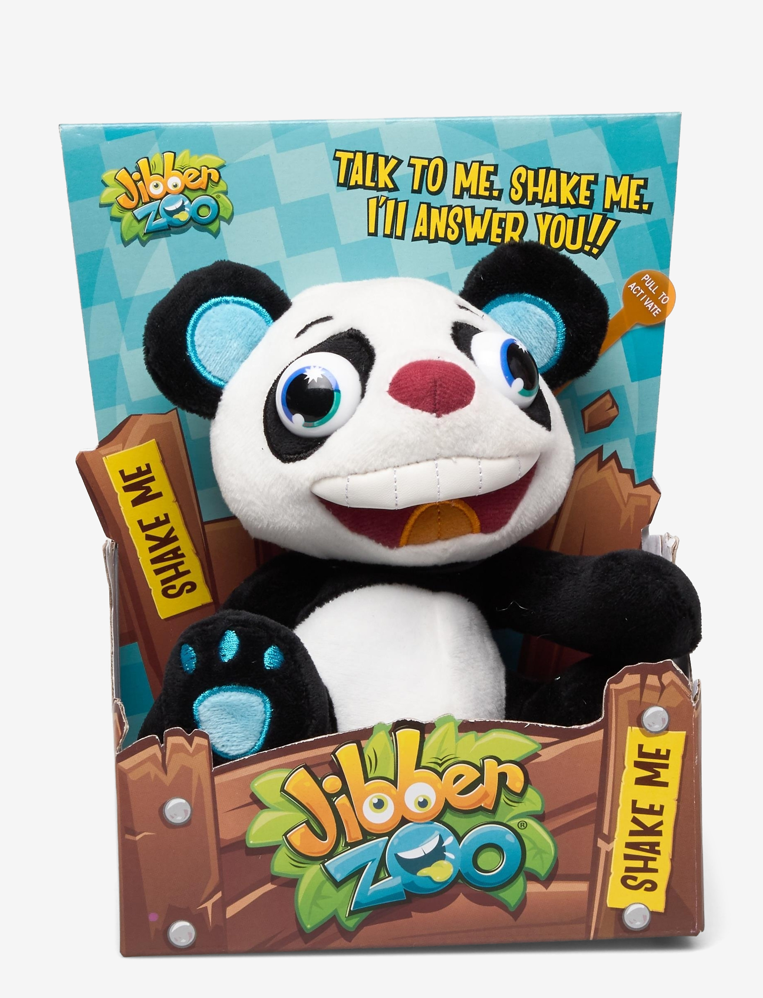 Suntoy JIBBER ZOO - DOTTY PANDA - Babylegetøj - BLACK, WHITE / multi