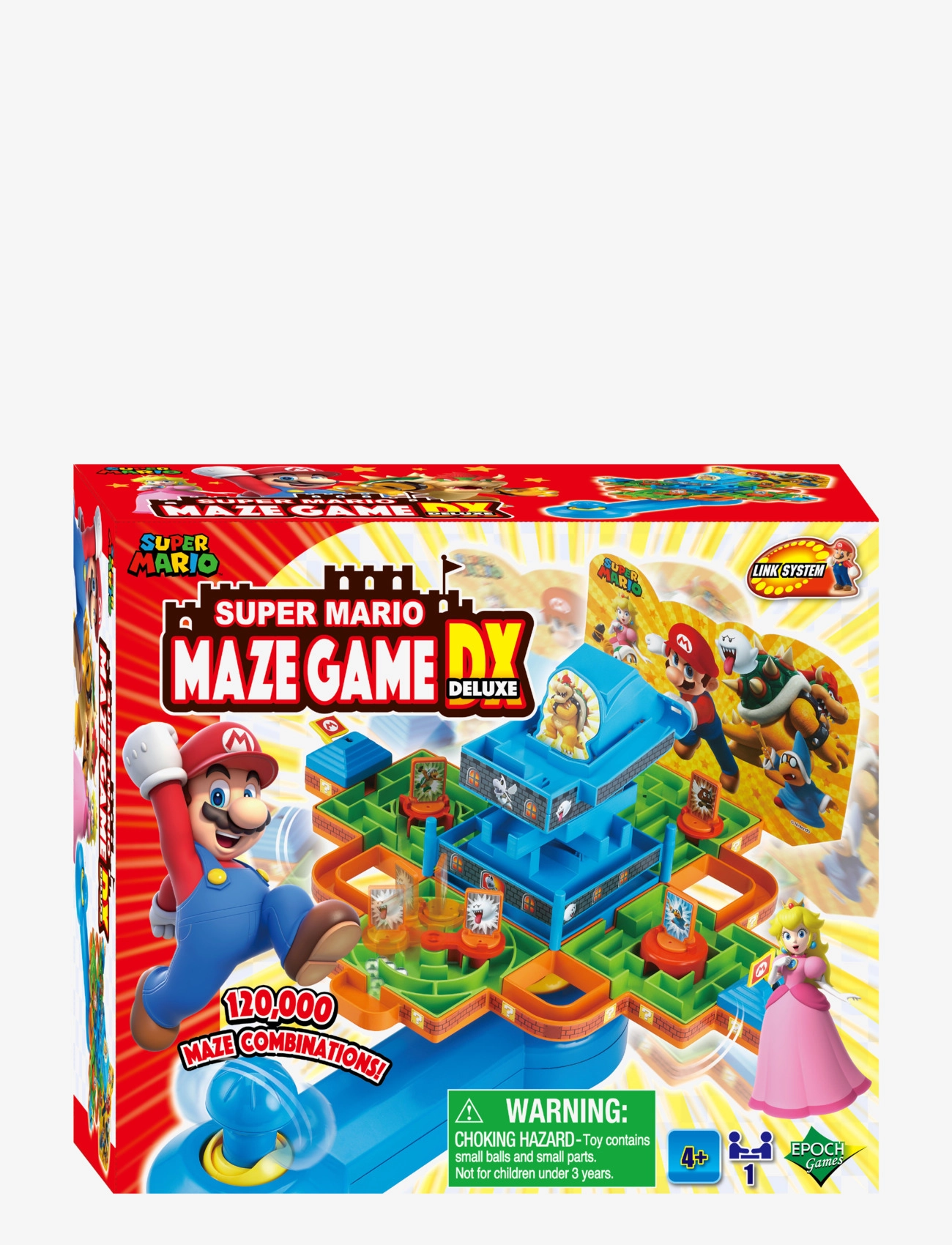 Epoch Games Super Mario Maze Game Dx, Børn, Board Spil, Multi/mønstret, Str: ONE SIZE