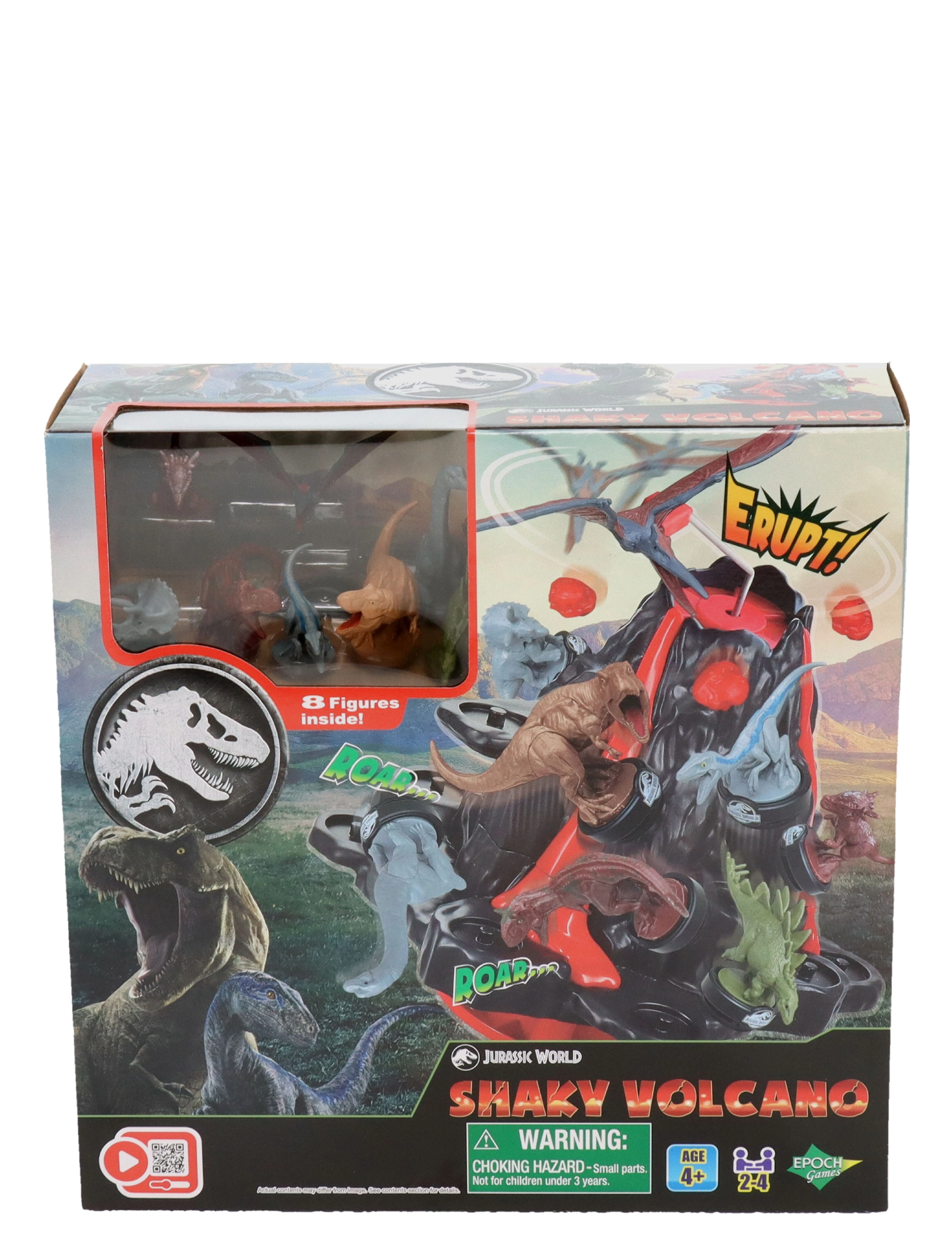 Epoch Games Jurassic World Shaky Volcano - 4 for 3 - MIXED / multi