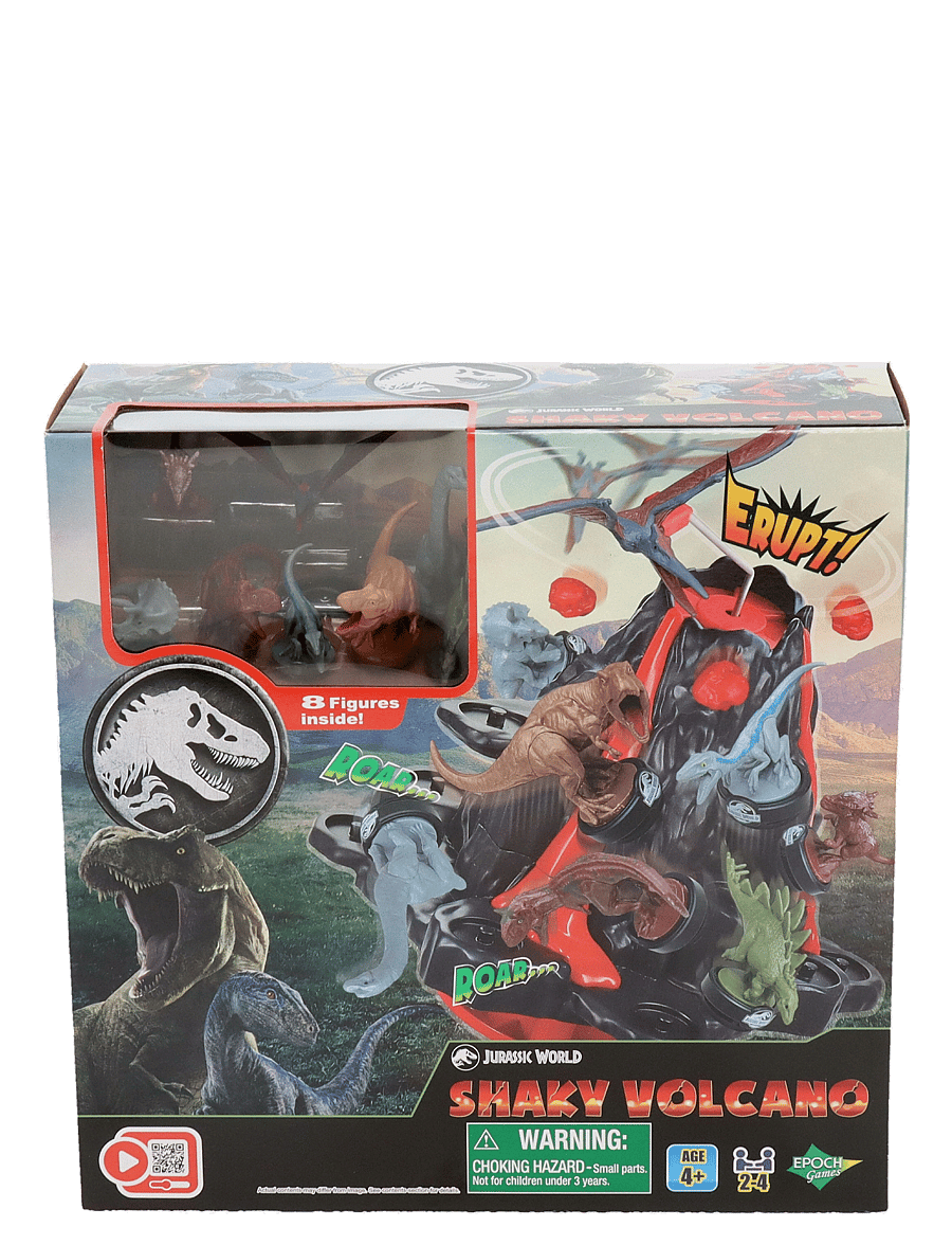 Epoch Games - Jurassic World Shaky Volcano - leikfangasett - mixed - 1