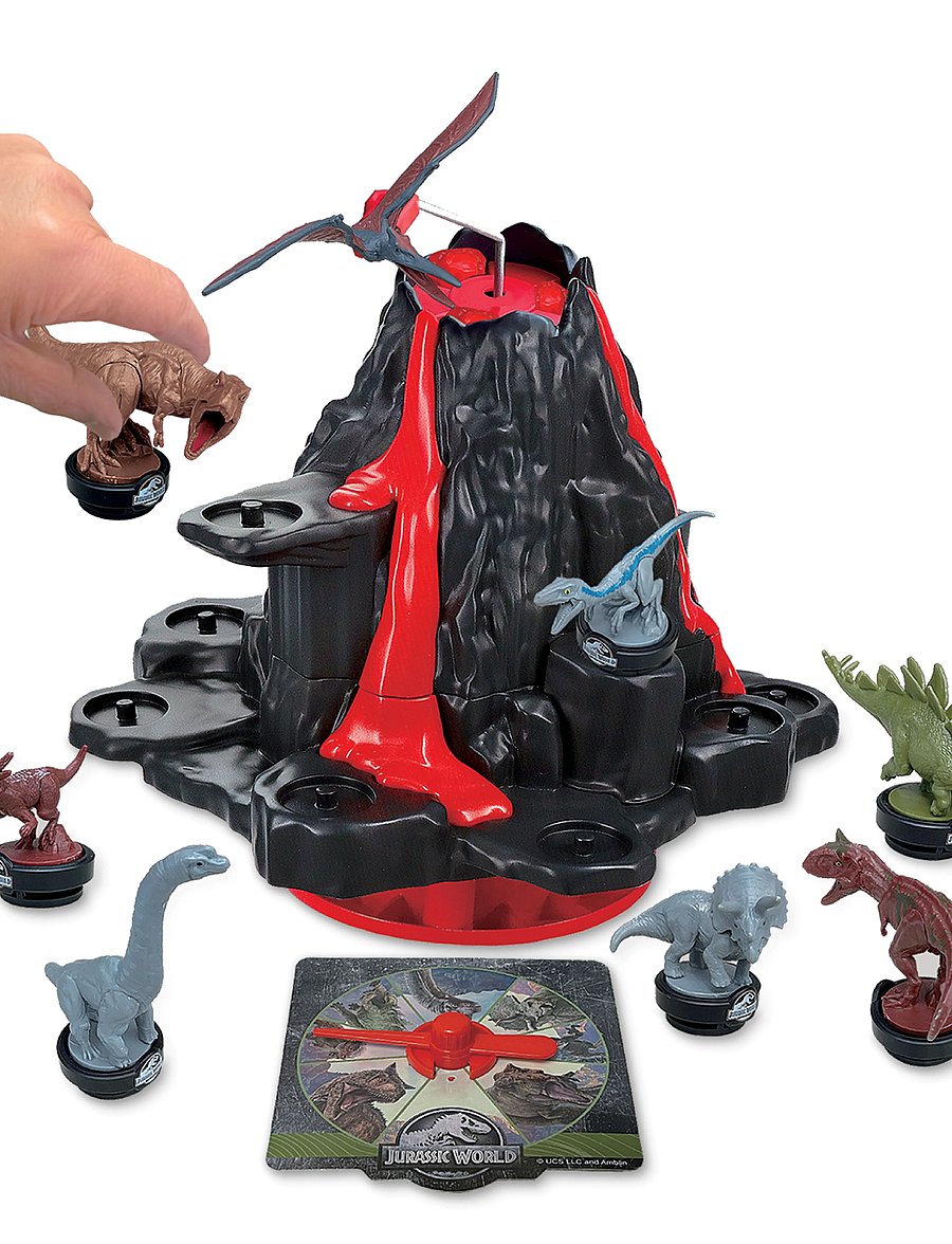 Epoch Games - Jurassic World Shaky Volcano - leikfangasett - mixed - 2