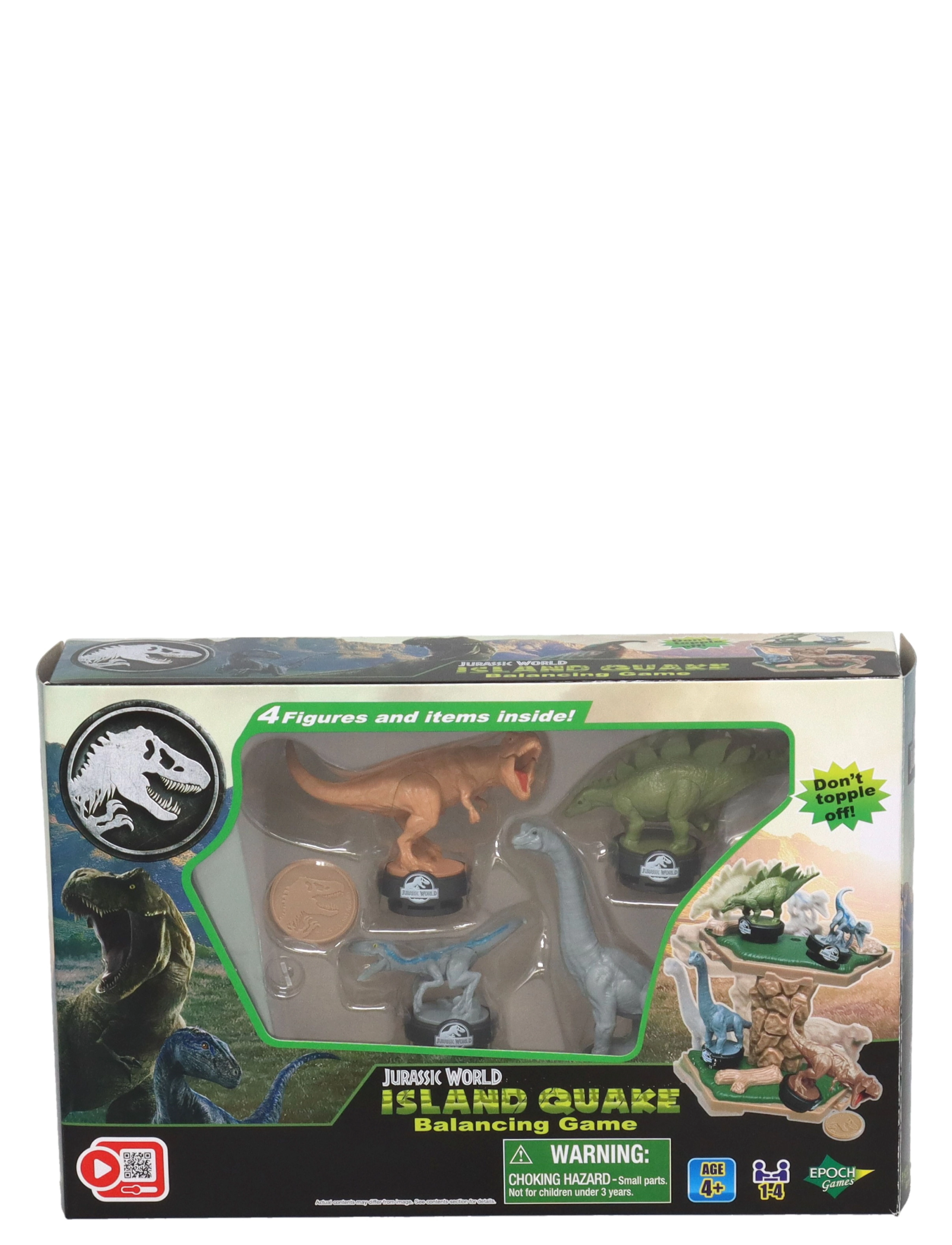 Epoch Games Jurassic World Island Quake - 4 for 3 - MIXED / multi