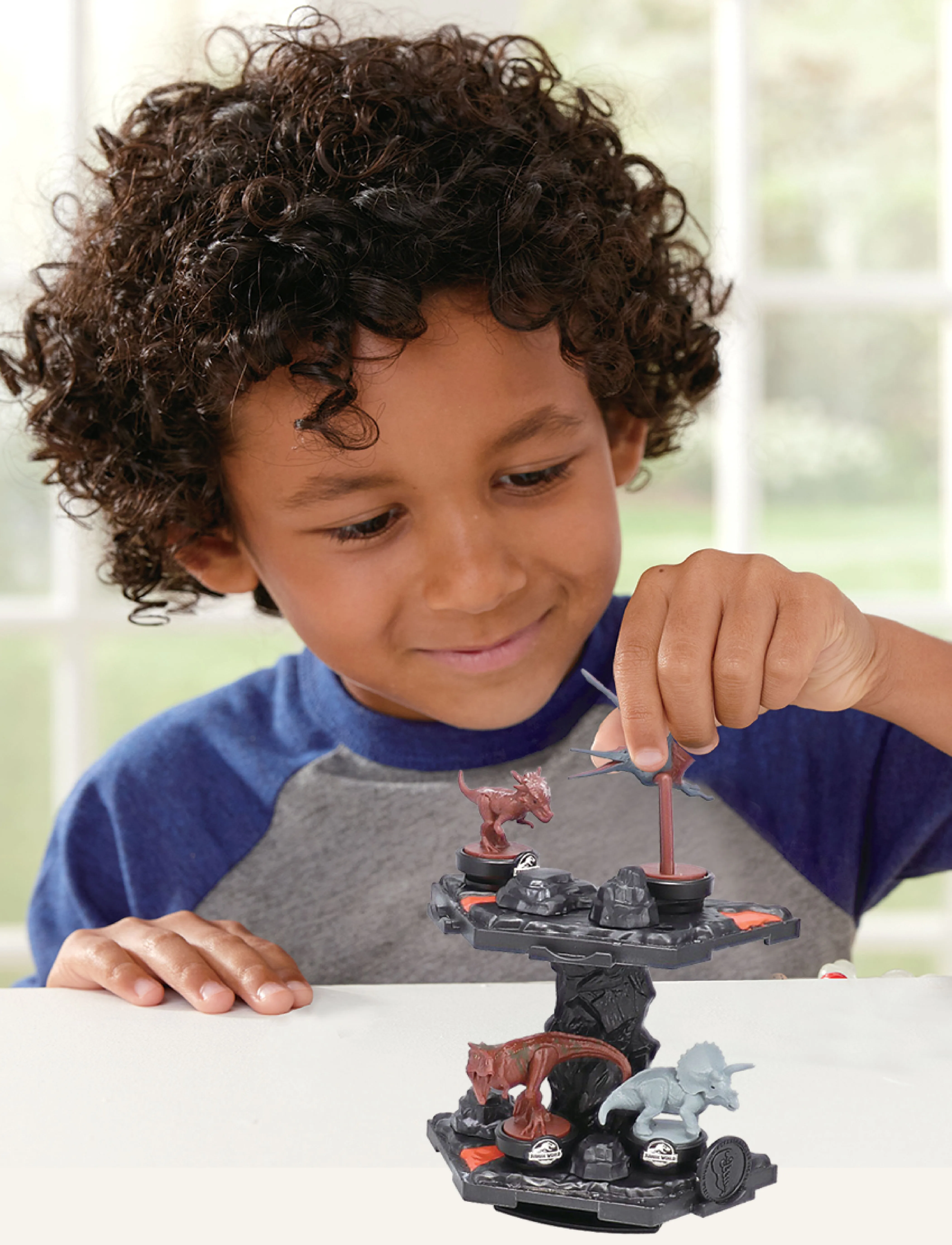 Epoch Games Jurassic World Volcano Quake, Play Sæt, Multi/mønstret, Str: ONE SIZE