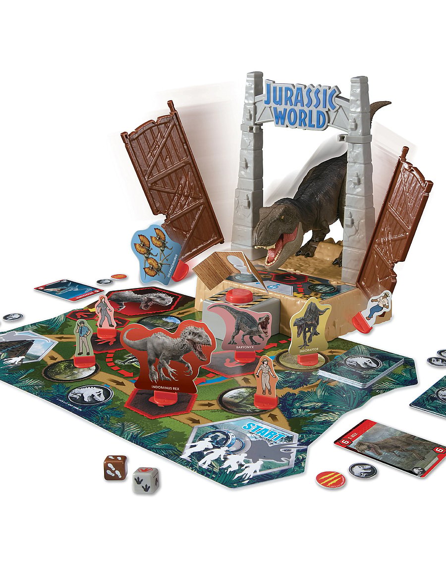 Epoch Games - Jurassic World T-Rex Escape - leikfangasett - mixed - 0