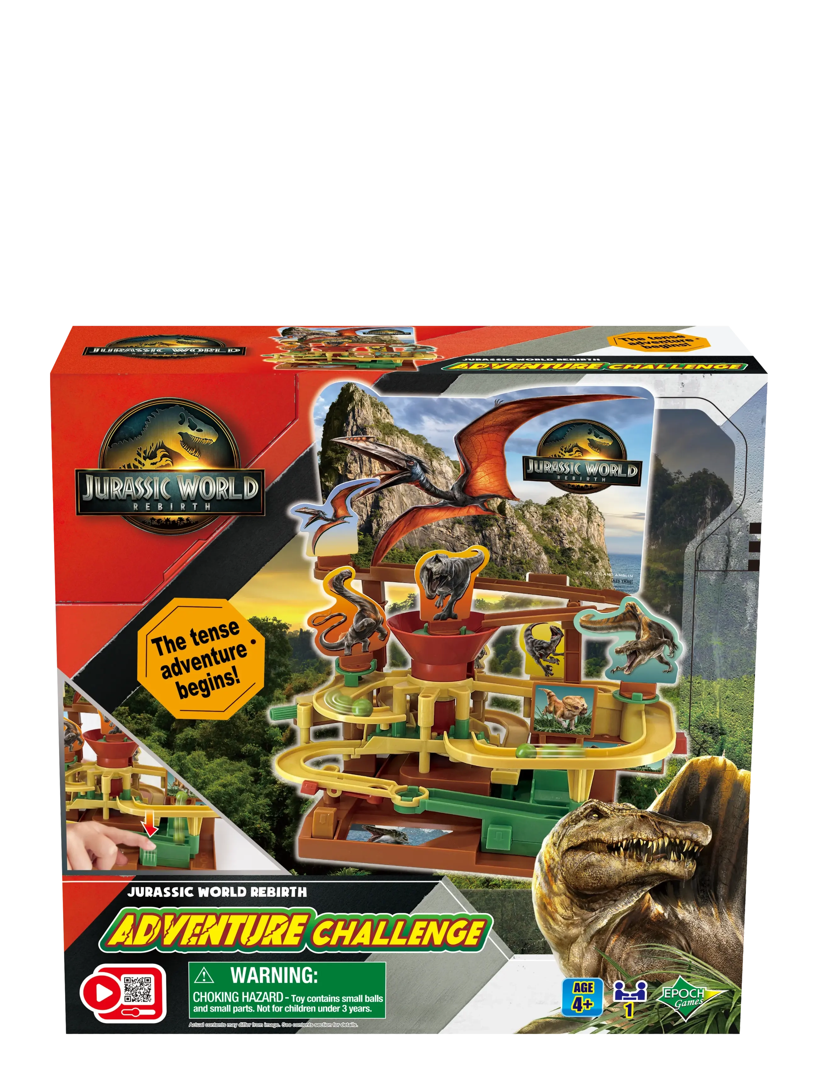 Epoch Games Jurassic World Adventure Game - Legetøj - MIXED / multi