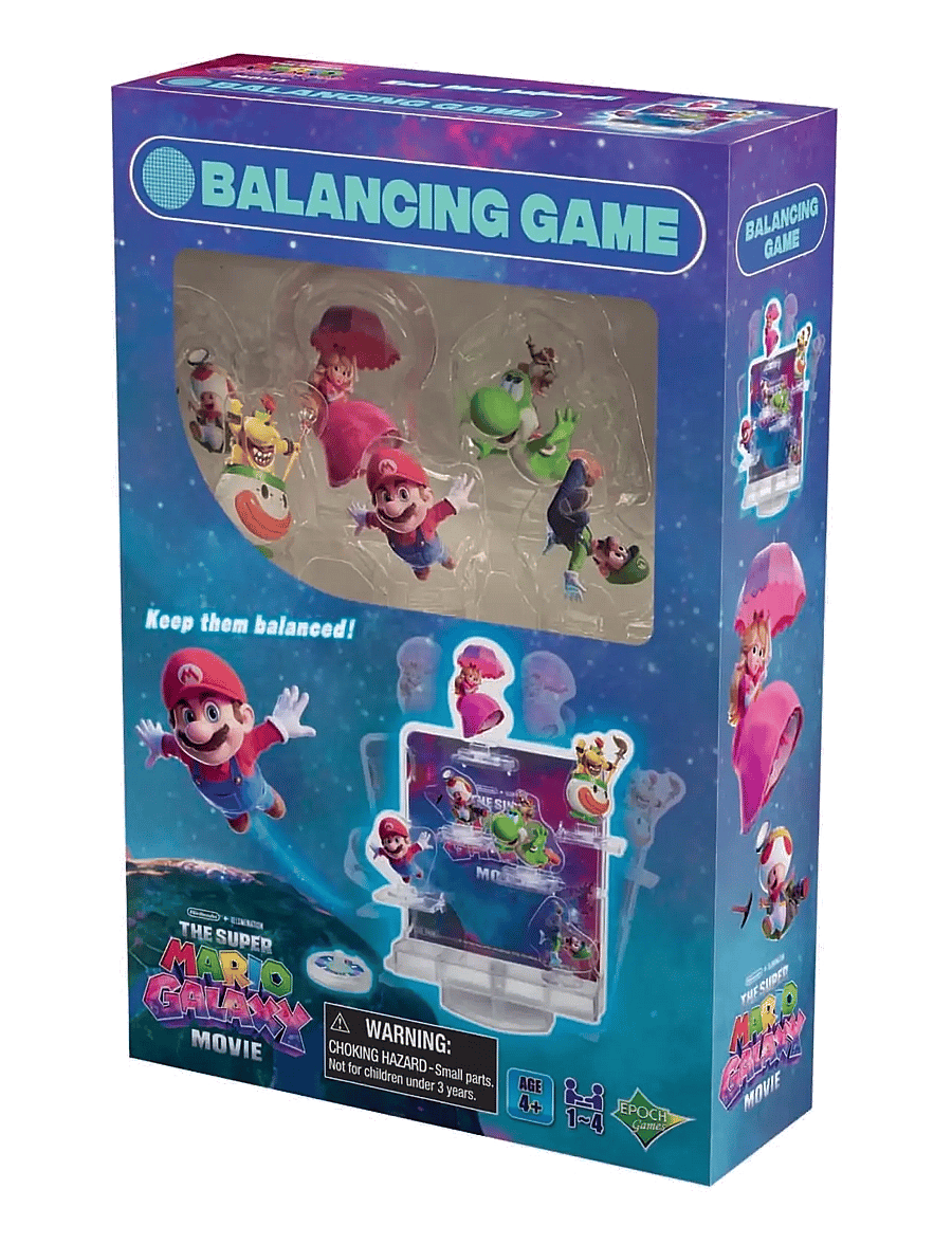 Epoch Games - The Super Mario Bros. Movie 2 Balancing Galaxy Stage - lautapelit - mixed - 1