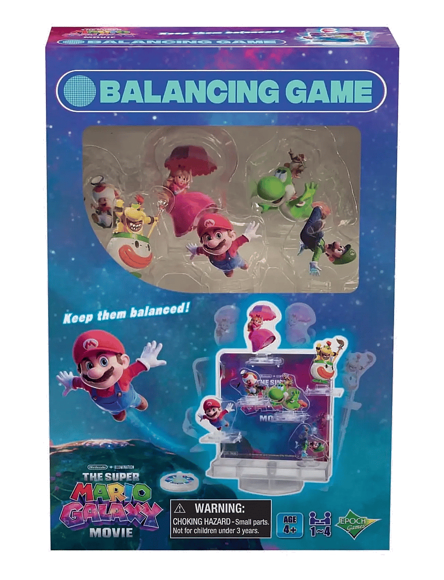 Epoch Games - The Super Mario Bros. Movie 2 Balancing Galaxy Stage - lautapelit - mixed - 2