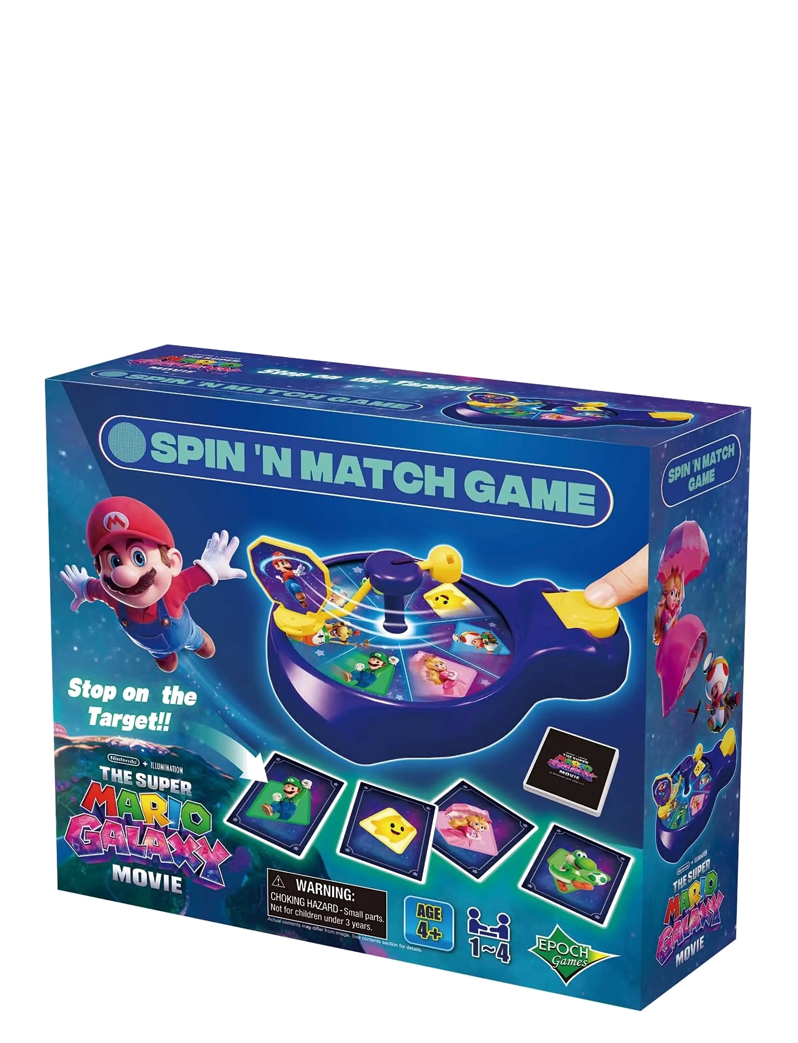 Epoch Games The Super Mario Bros. Movie 2 Challenge Roulette - Board games - MIXED / blue