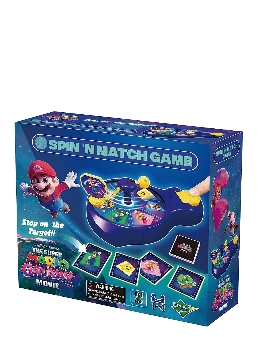 Epoch Games - The Super Mario Bros. Movie 2 Challenge Roulette - brætspil - mixed - 1
