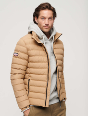 Superdry Sport - FUJI EMB PADDED JACKET - winter jackets - woodsmoke brown - 3