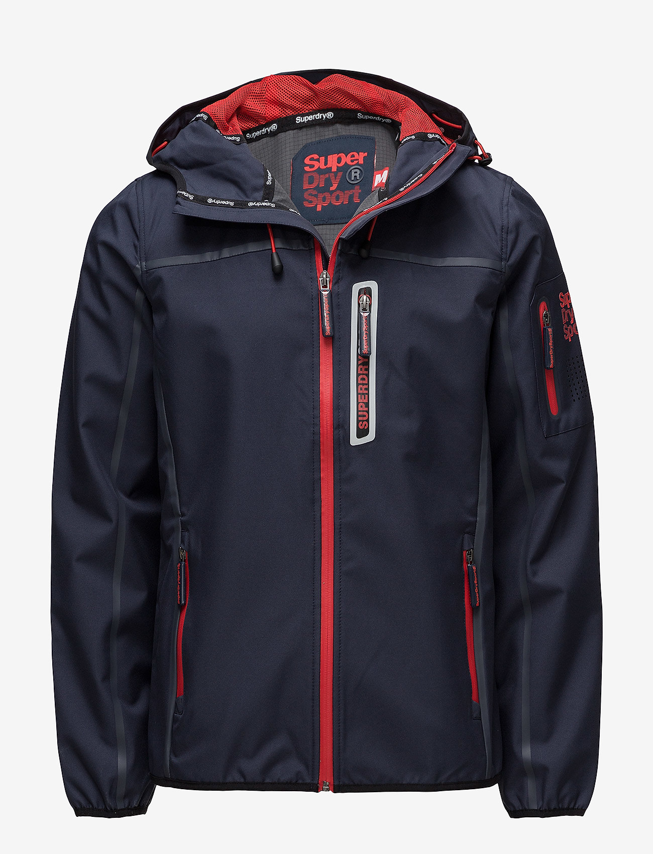 Superdry Sport - SPORT WIND TRACKER - navy/bright red - 0