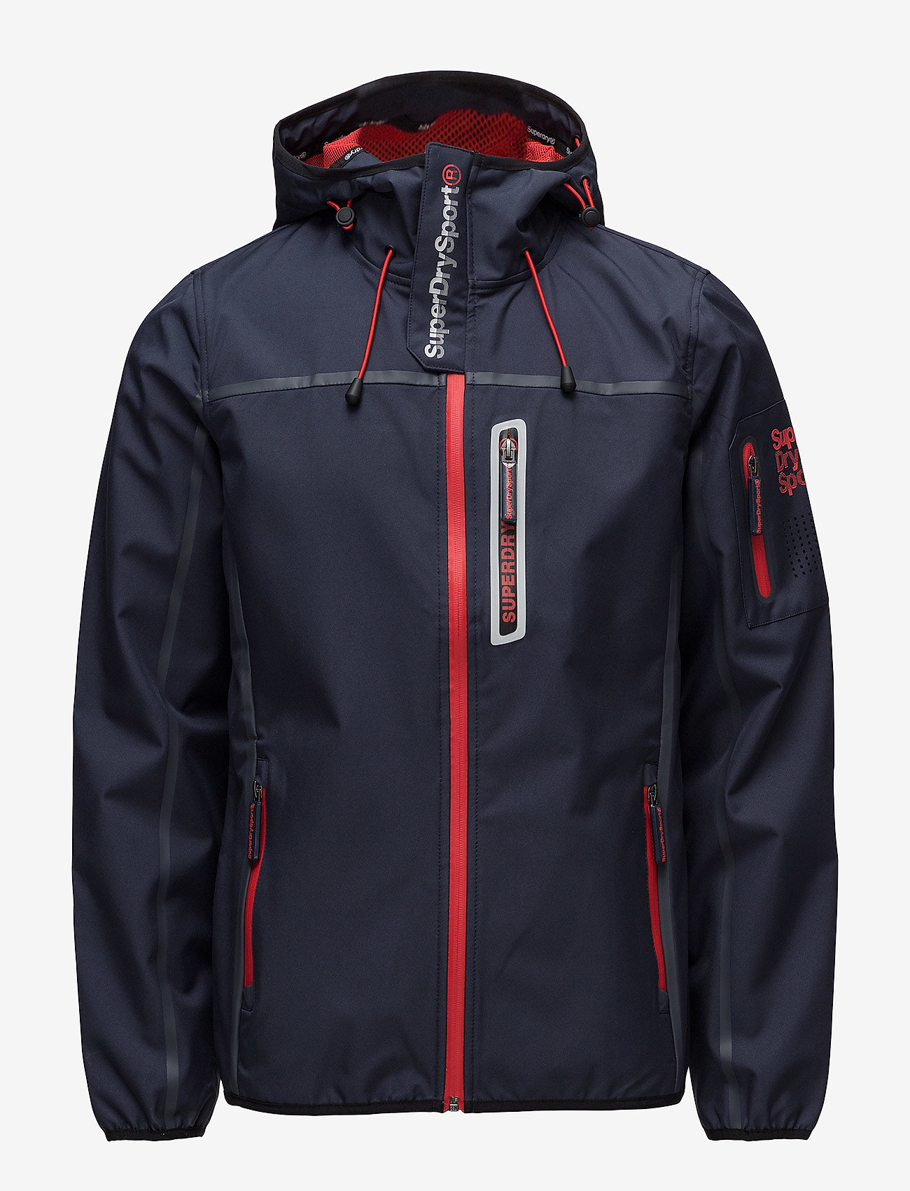 Superdry Sport - SPORT WIND TRACKER - navy/bright red - 1