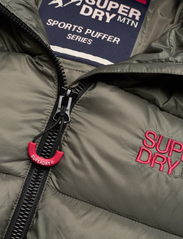 Superdry Sport - SPORTS PUFFER BOMBER JACKET - pūkinės ir paminkštintosios striukės - dusty olive - 2