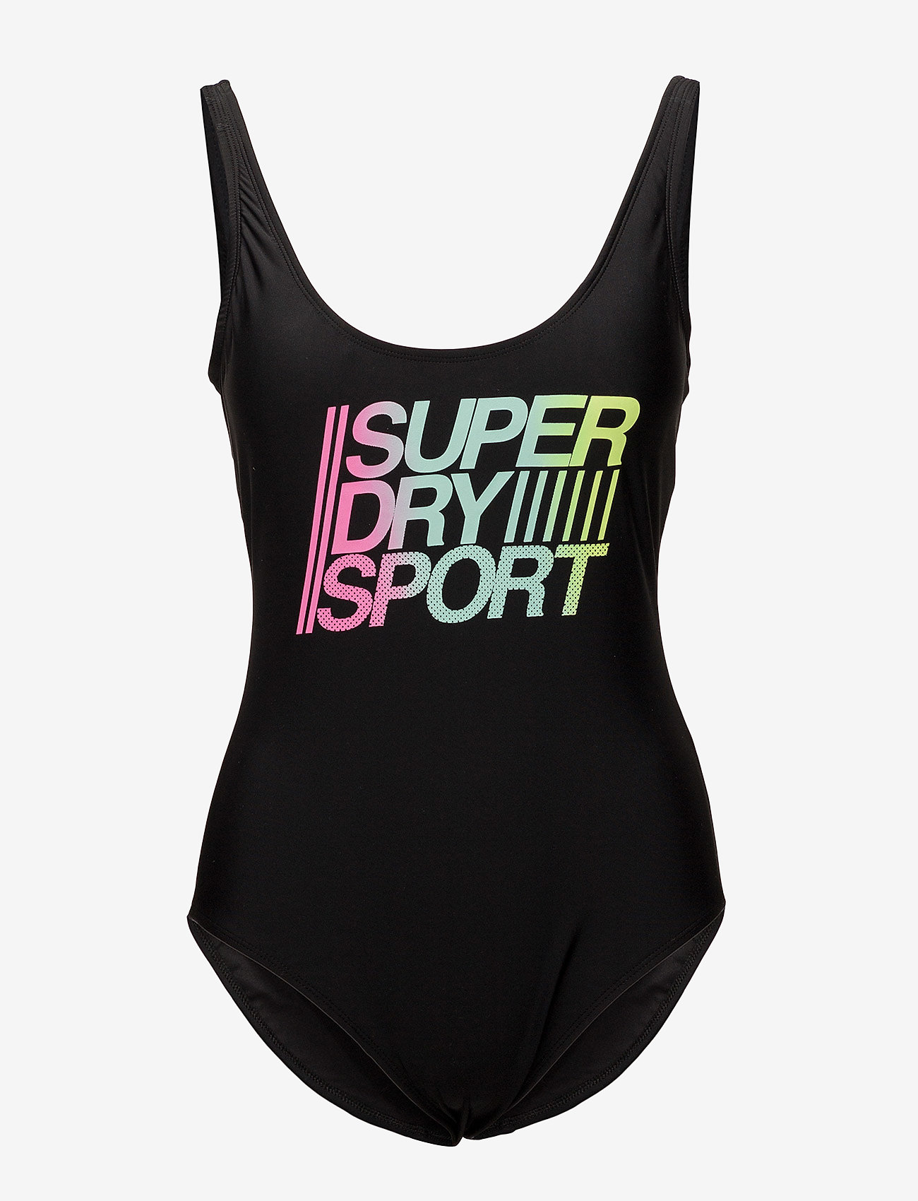 Superdry Sport - SD SPORT SWIMSUIT - black - 0