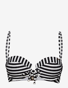 ALICE TEXTURED CUPPED BIKINI TOP, Superdry Sport