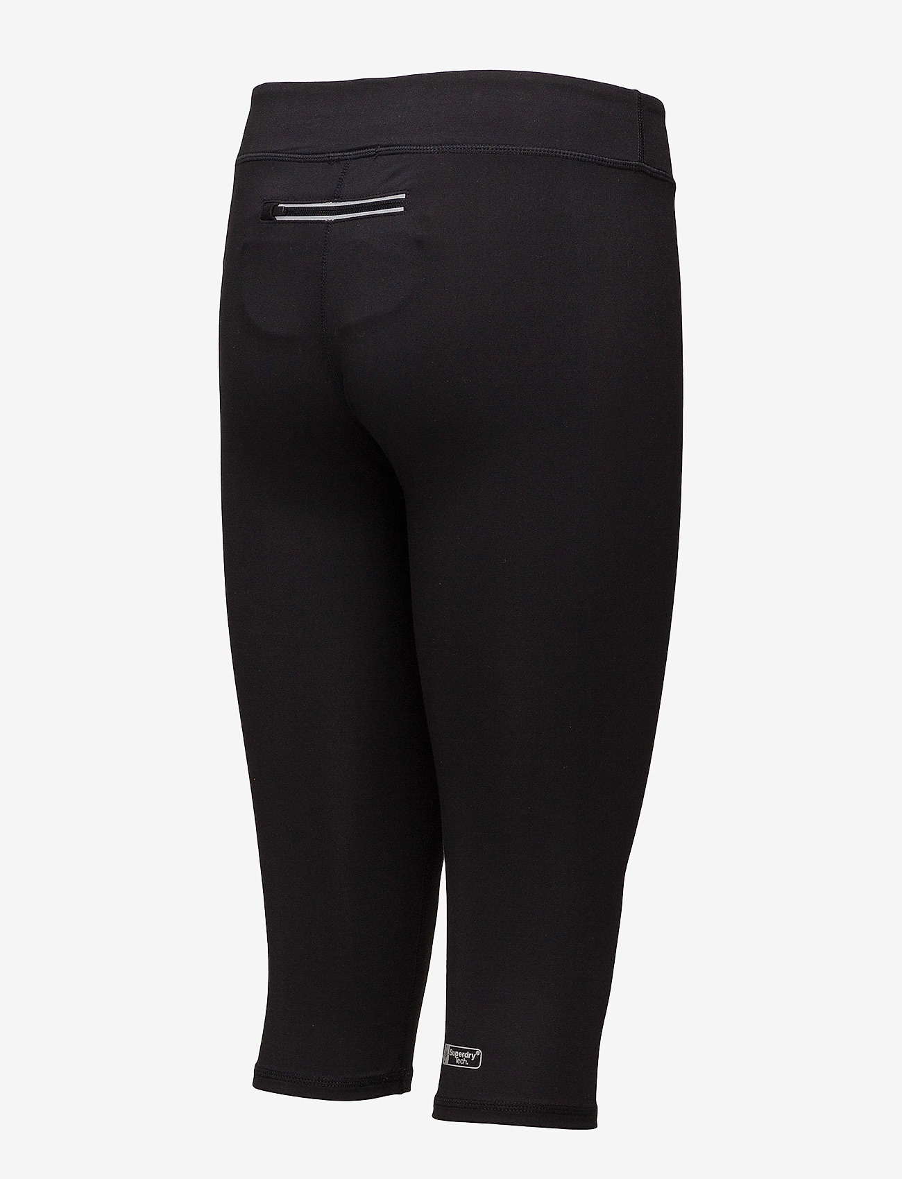 Superdry Sport - SUPERDRY CORE GYM CAPRI - black - 3