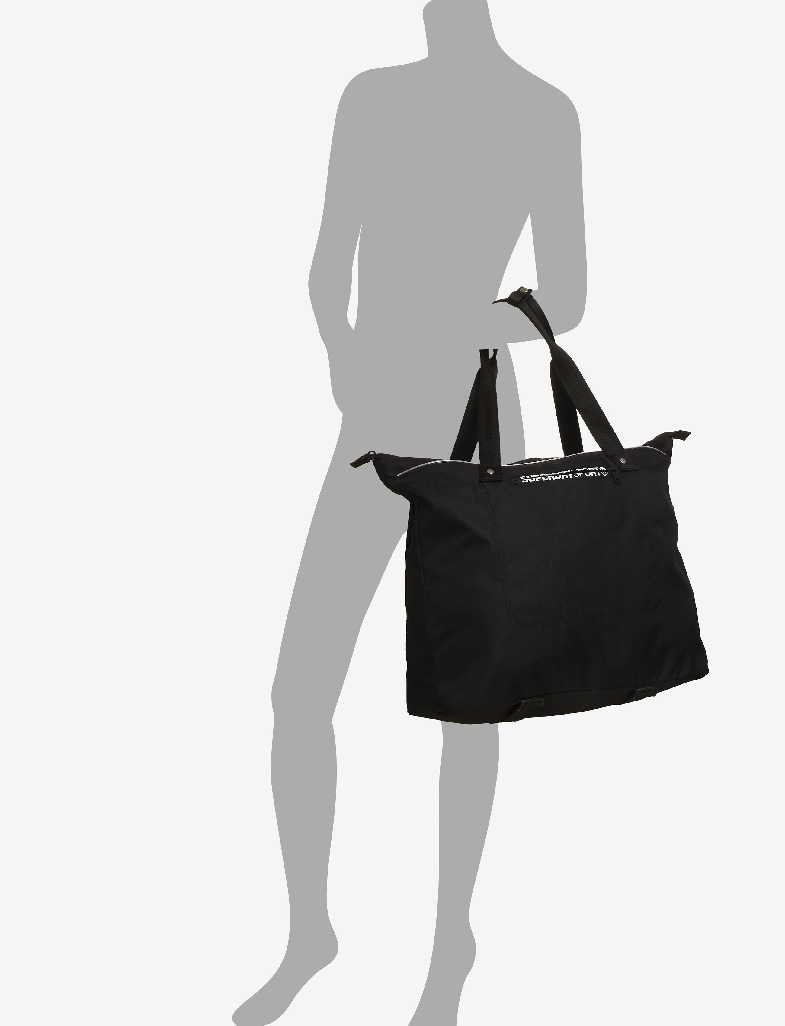 Superdry Sport - FITNESS TOTE - black - 5