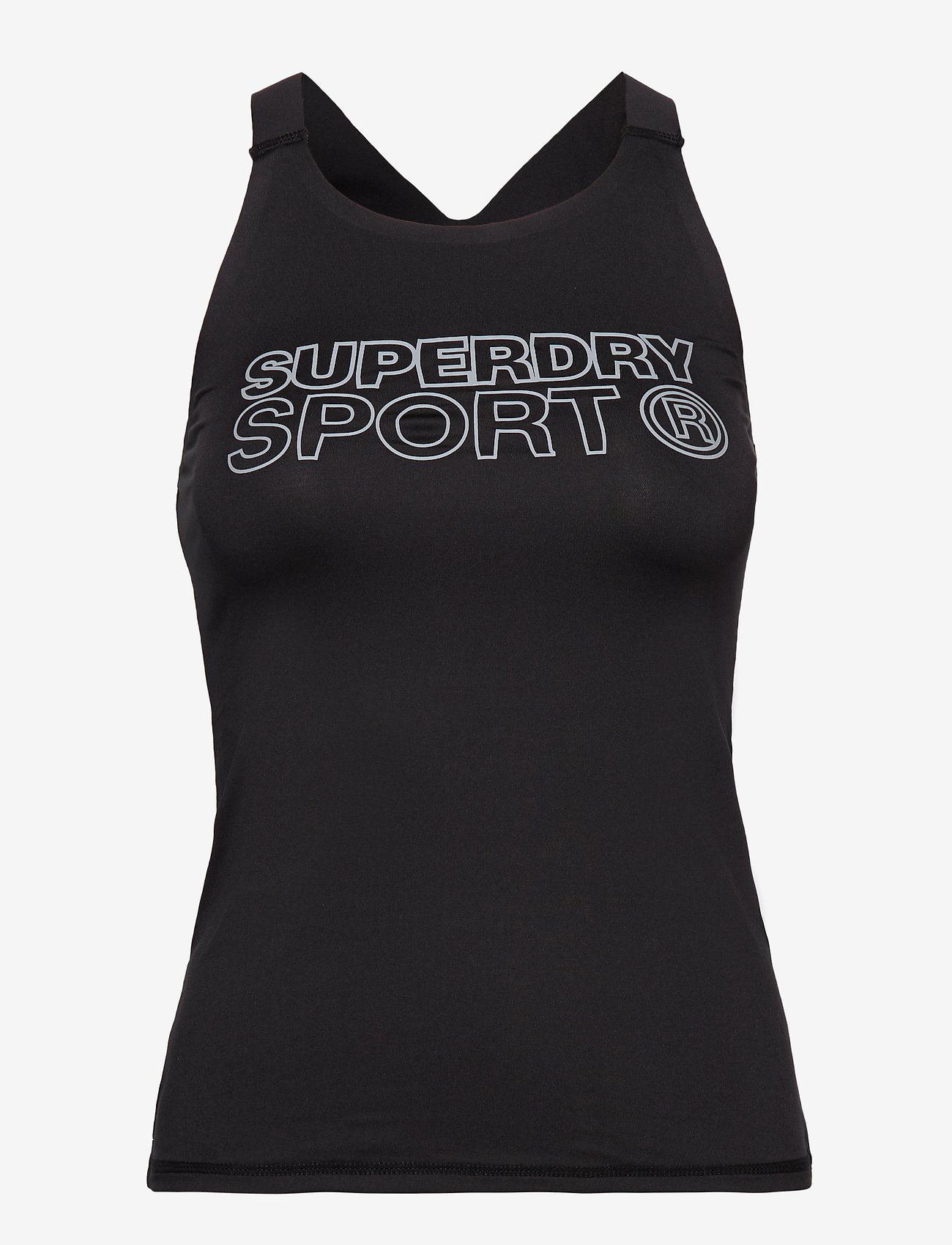 Superdry Sport - ACTIVE FITTED VEST - black - 0