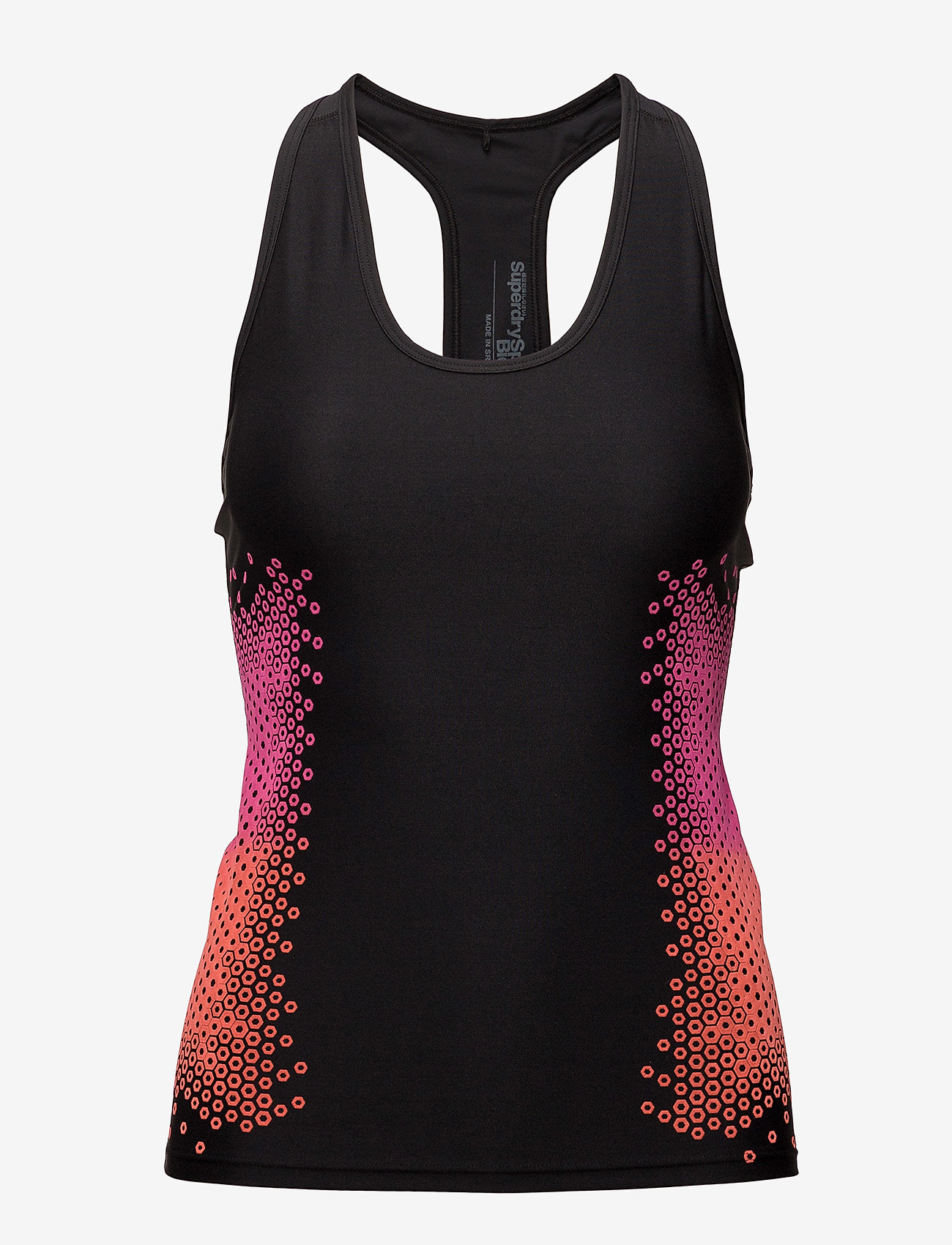 Superdry Sport - WHITE NOISE TRAINING VEST - black - 0