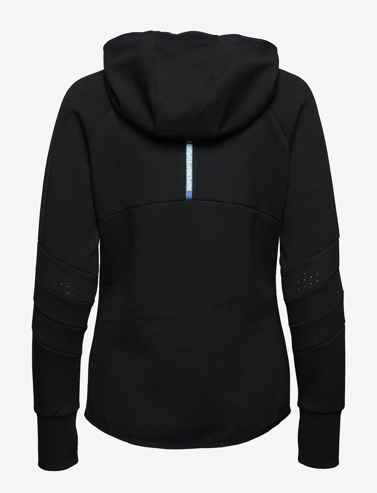 Superdry Sport - CORE GYM TECH FUNNEL - black - 1