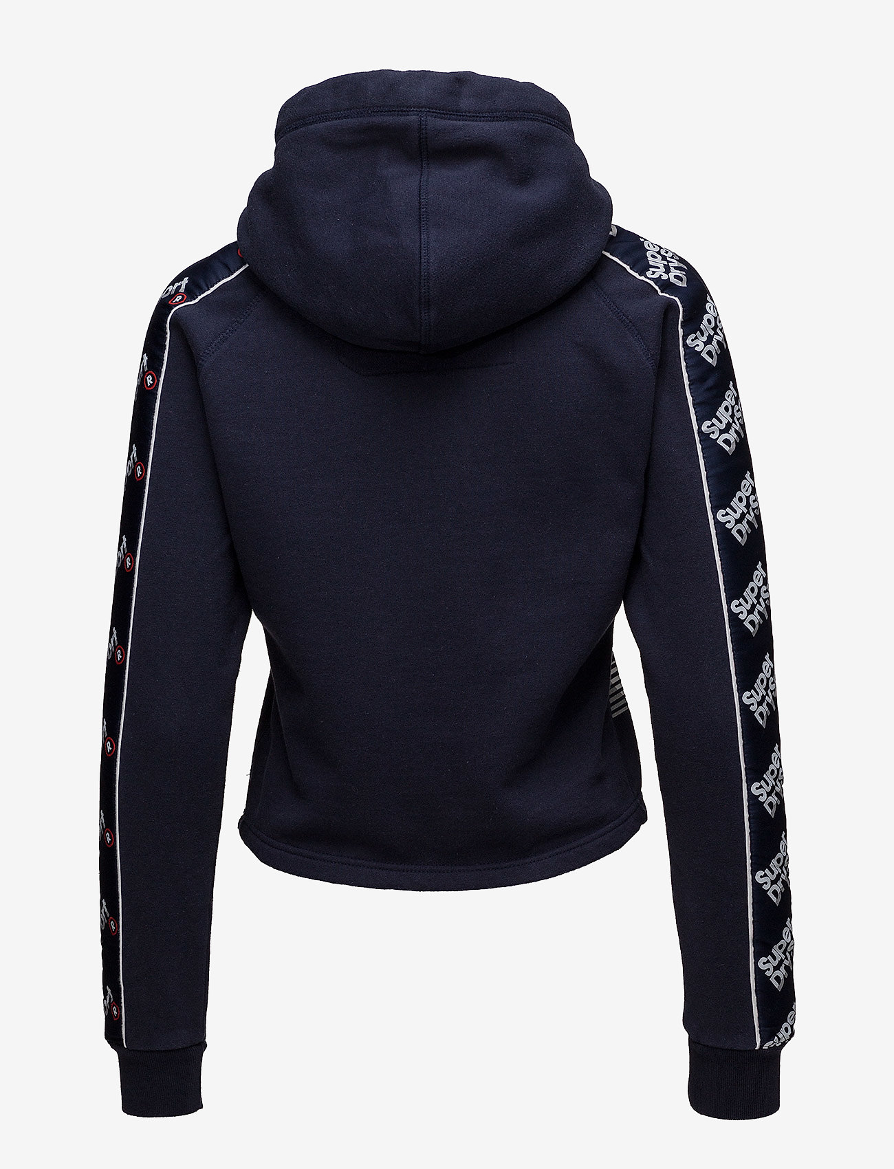 Superdry Sport - SPORTS 021 CROP HOODY - sport navy - 1