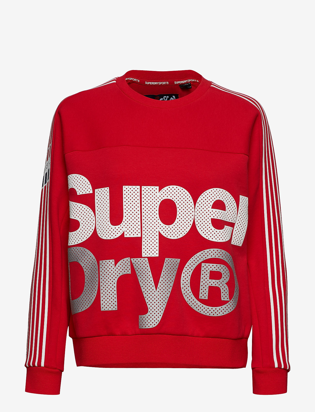 Superdry Sport - ATHLETICO CROP CREW - red - 0