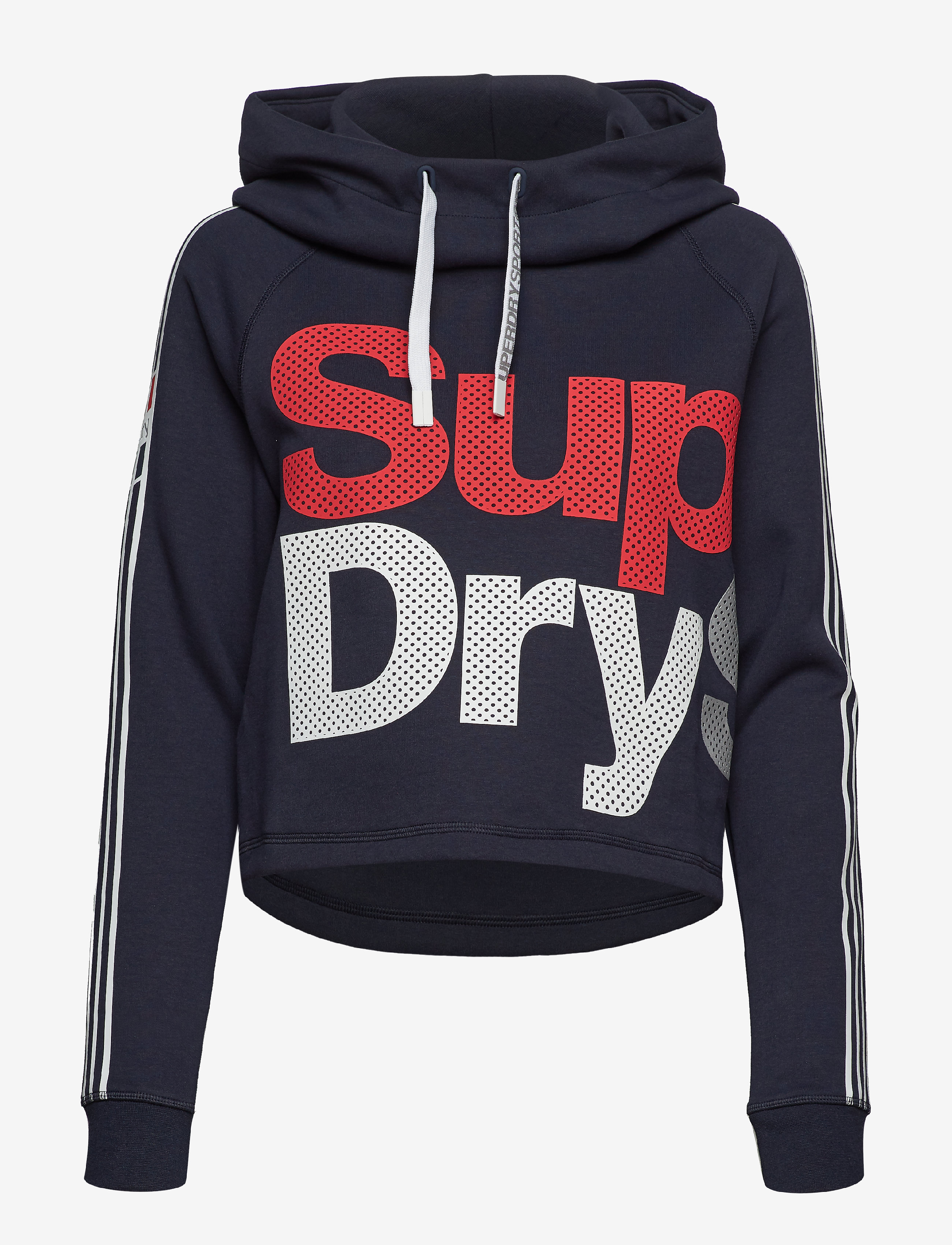 Superdry Sport - ATHLETICO CROP HOOD - navy - 0