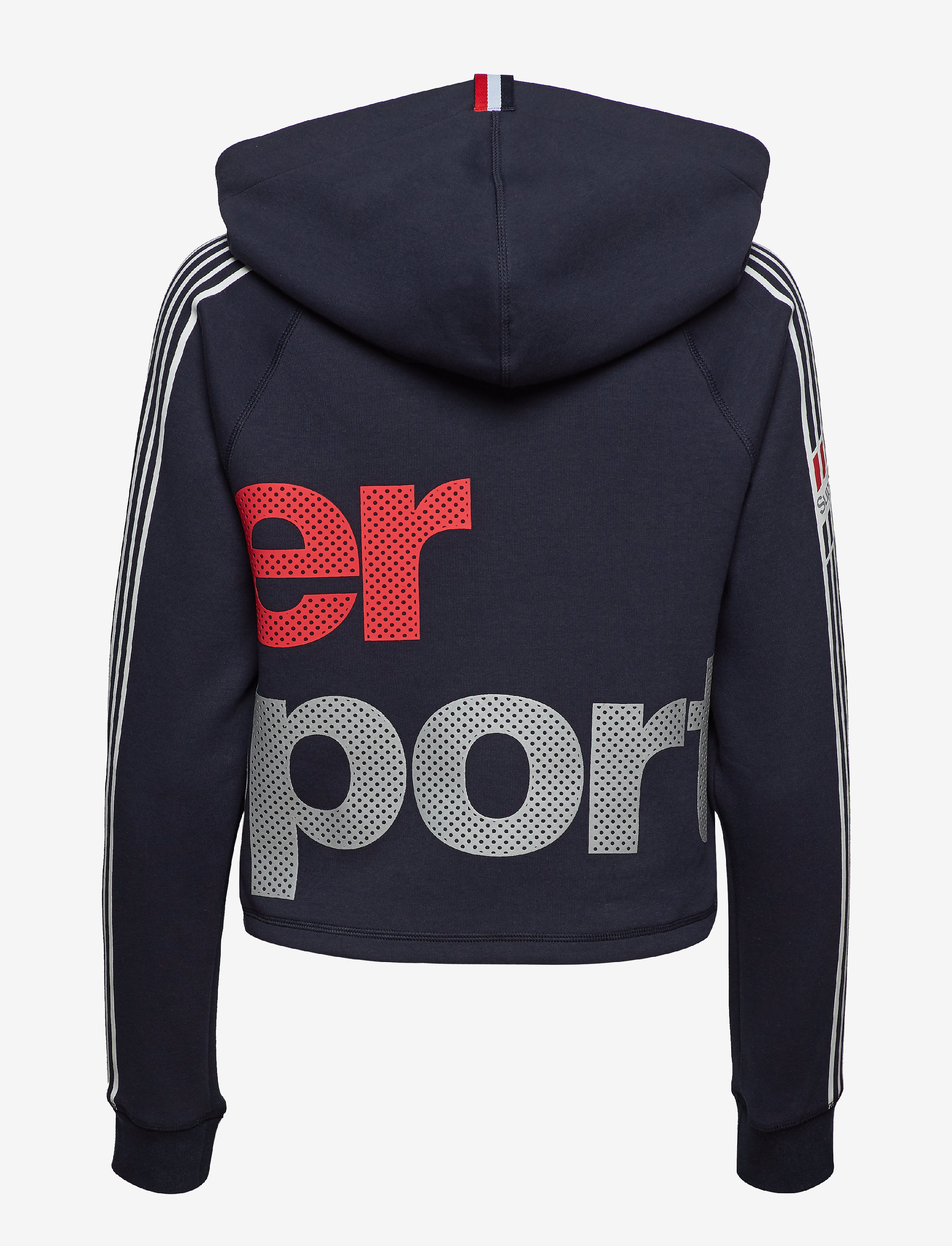 Superdry Sport - ATHLETICO CROP HOOD - navy - 1