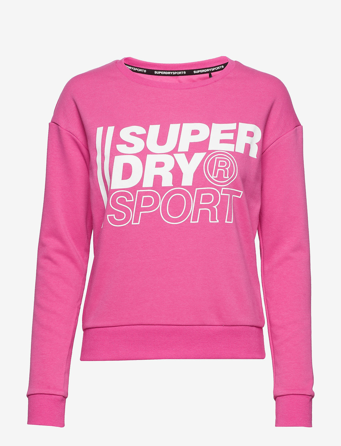 Superdry Sport - CORE SPORT CREW - super pink - 0