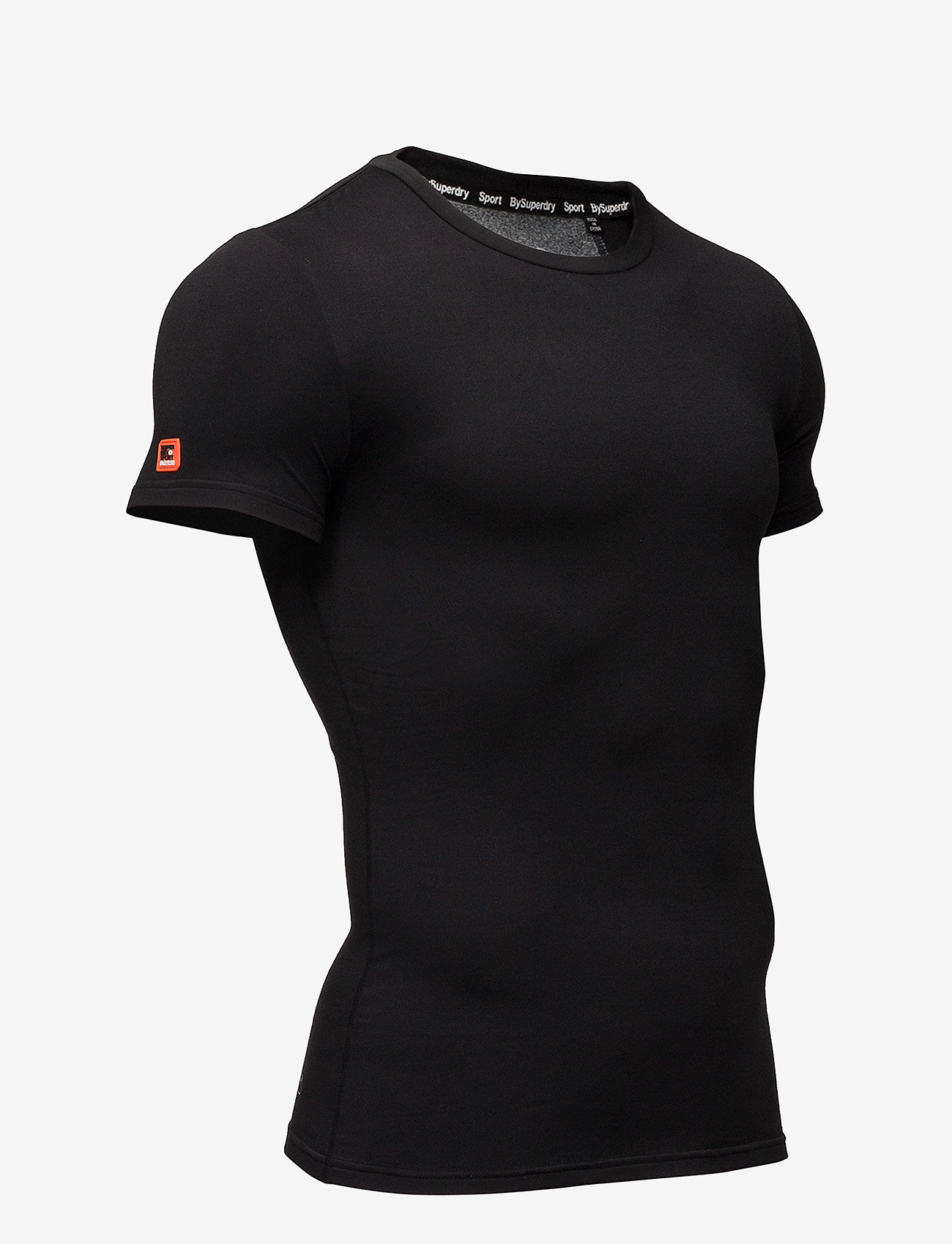Superdry Sport - GYM BASIC SPORT RUNNER S/S TEE - black - 3