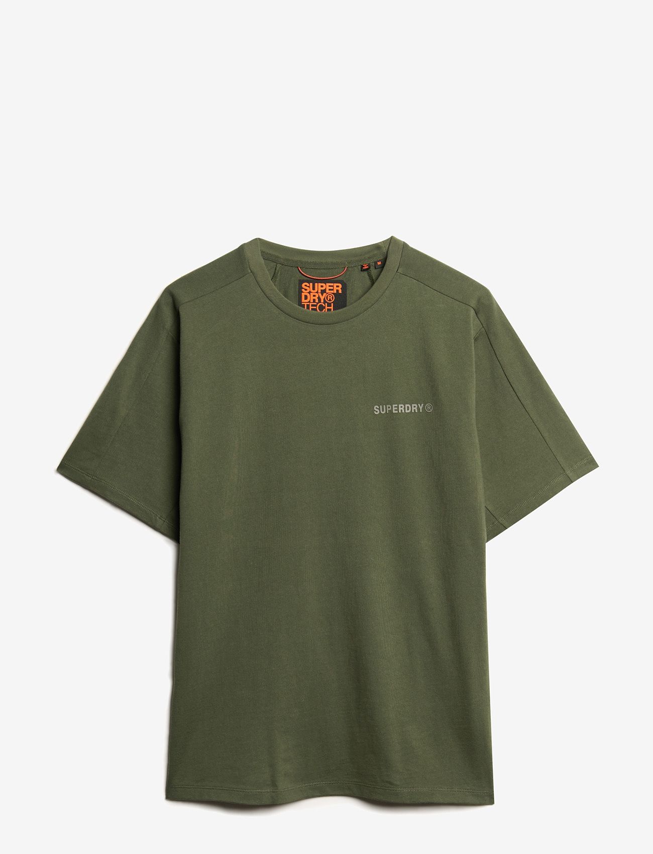 Superdry Sport - TECH RELAXED TEE - dark moss green - 0