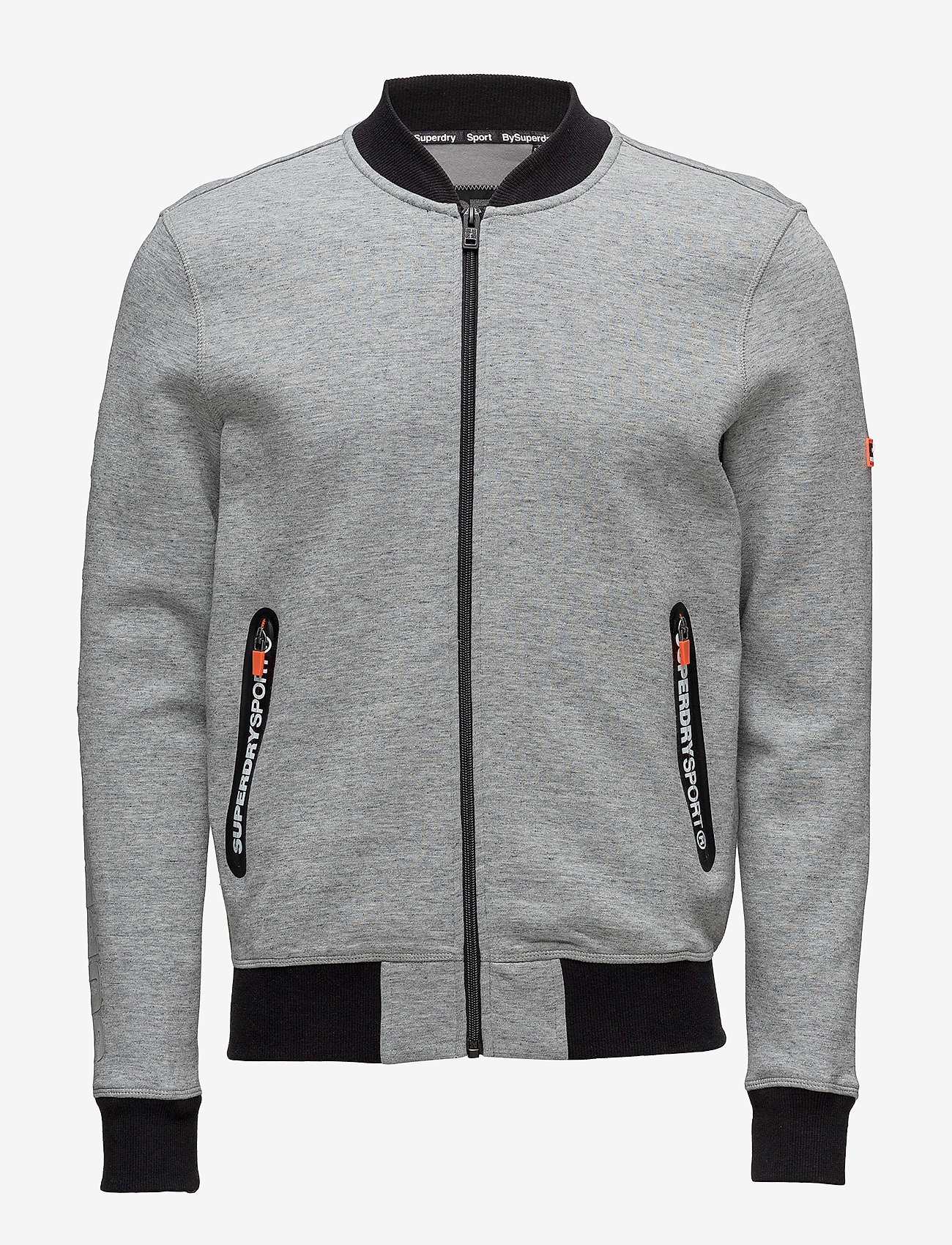GYM TECH BOMBER - GREY GRIT