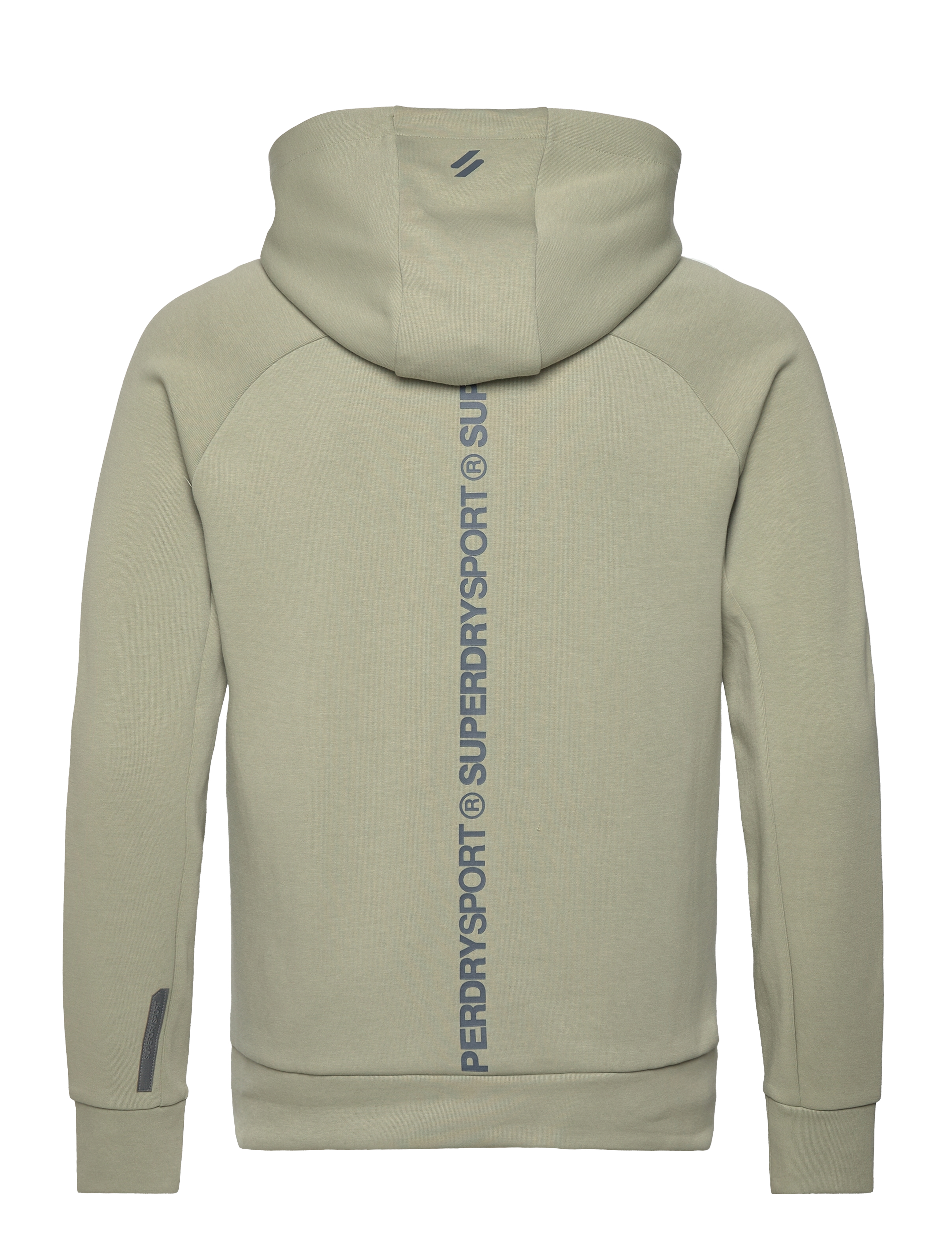 Superdry Sport - SPORT TECH LOGO LOOSE HOOD - seagrass green - 2
