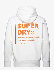 Superdry Sport - UTILITY SPORT LOGO LOOSE HOOD - džemperiai su gobtuvu - new chalk white - 3