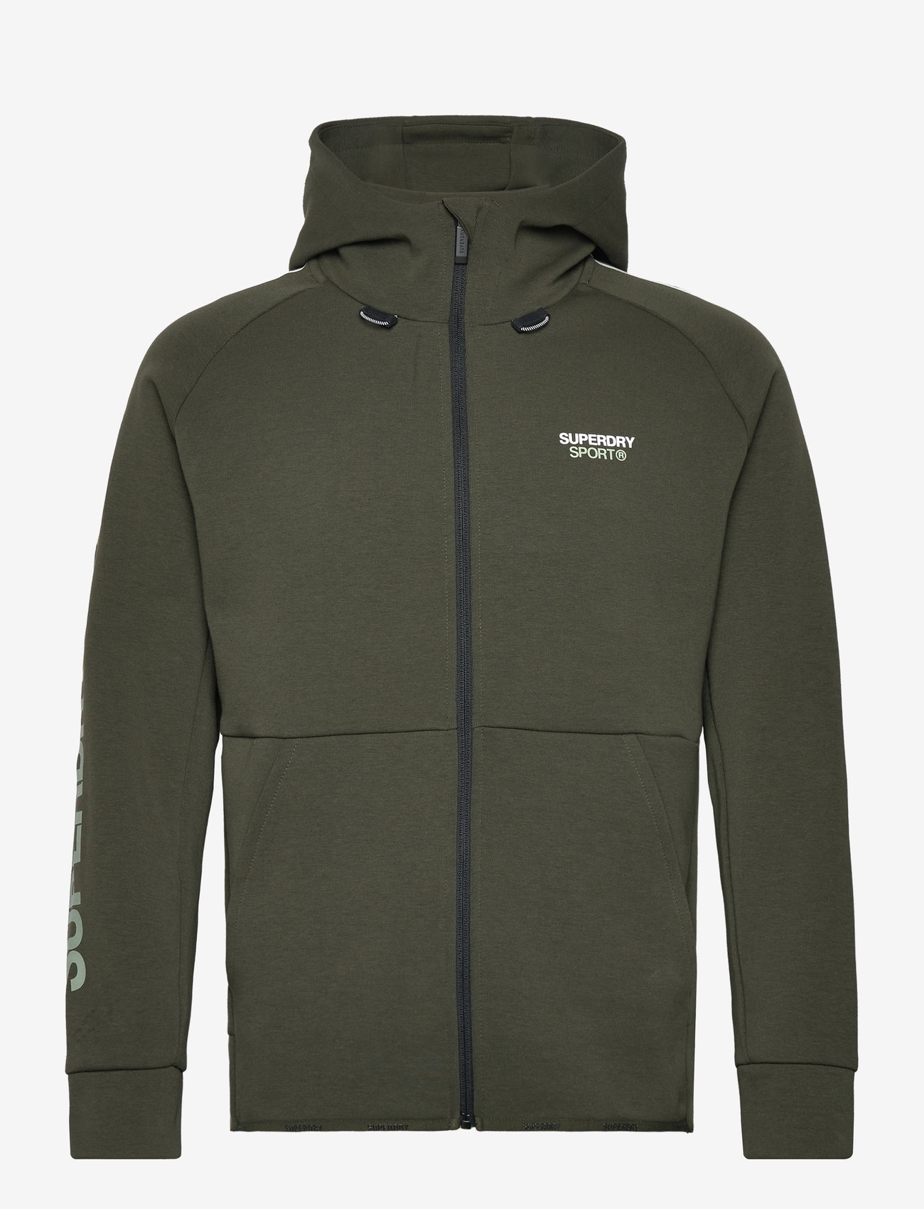 Superdry Sport Sport Tech Logo Loose Zip Hood – hoodies – shop